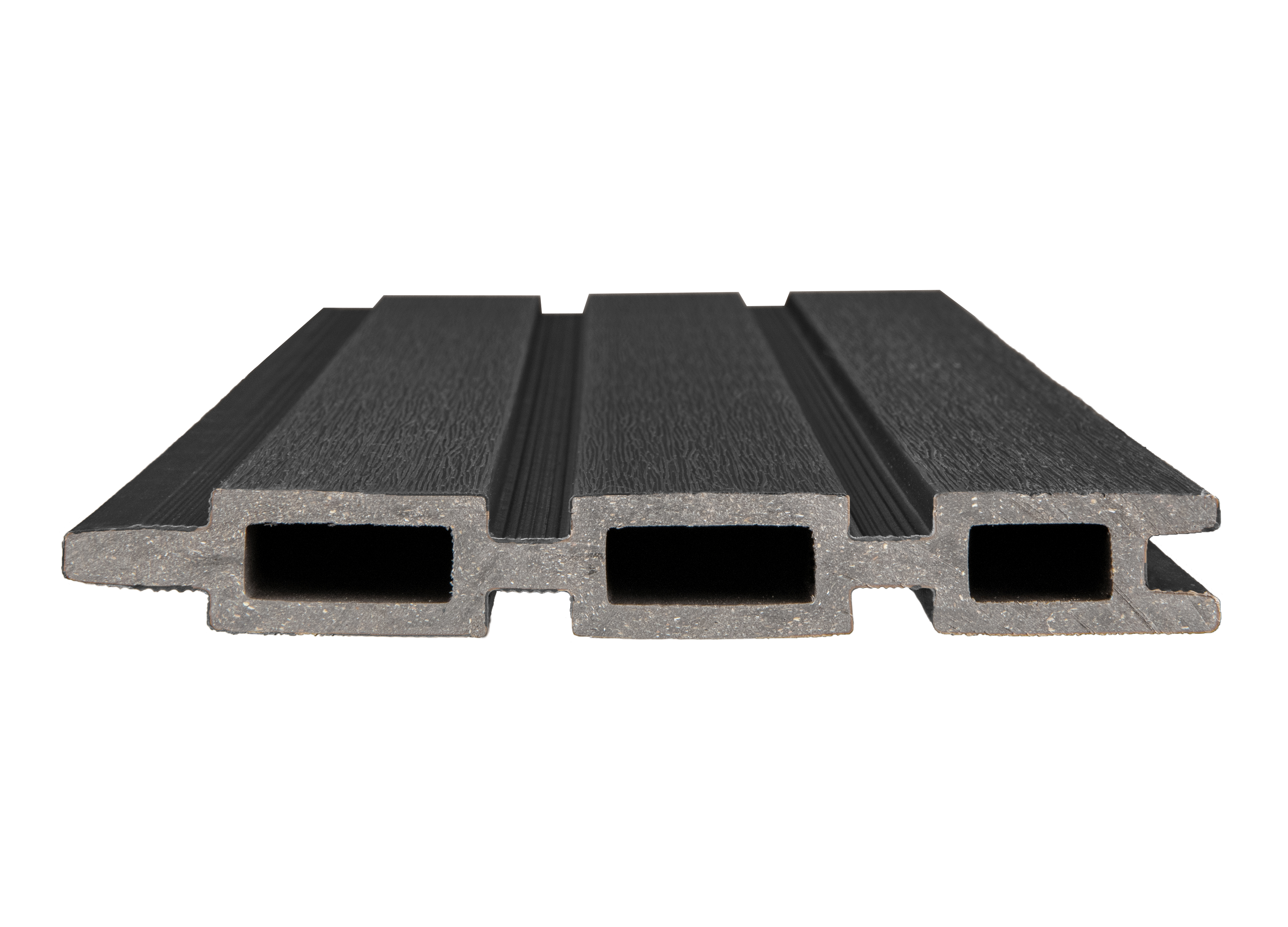 PuraFence Royal composiet plank 2,0 x 16,1 x 182 cm, ebony black