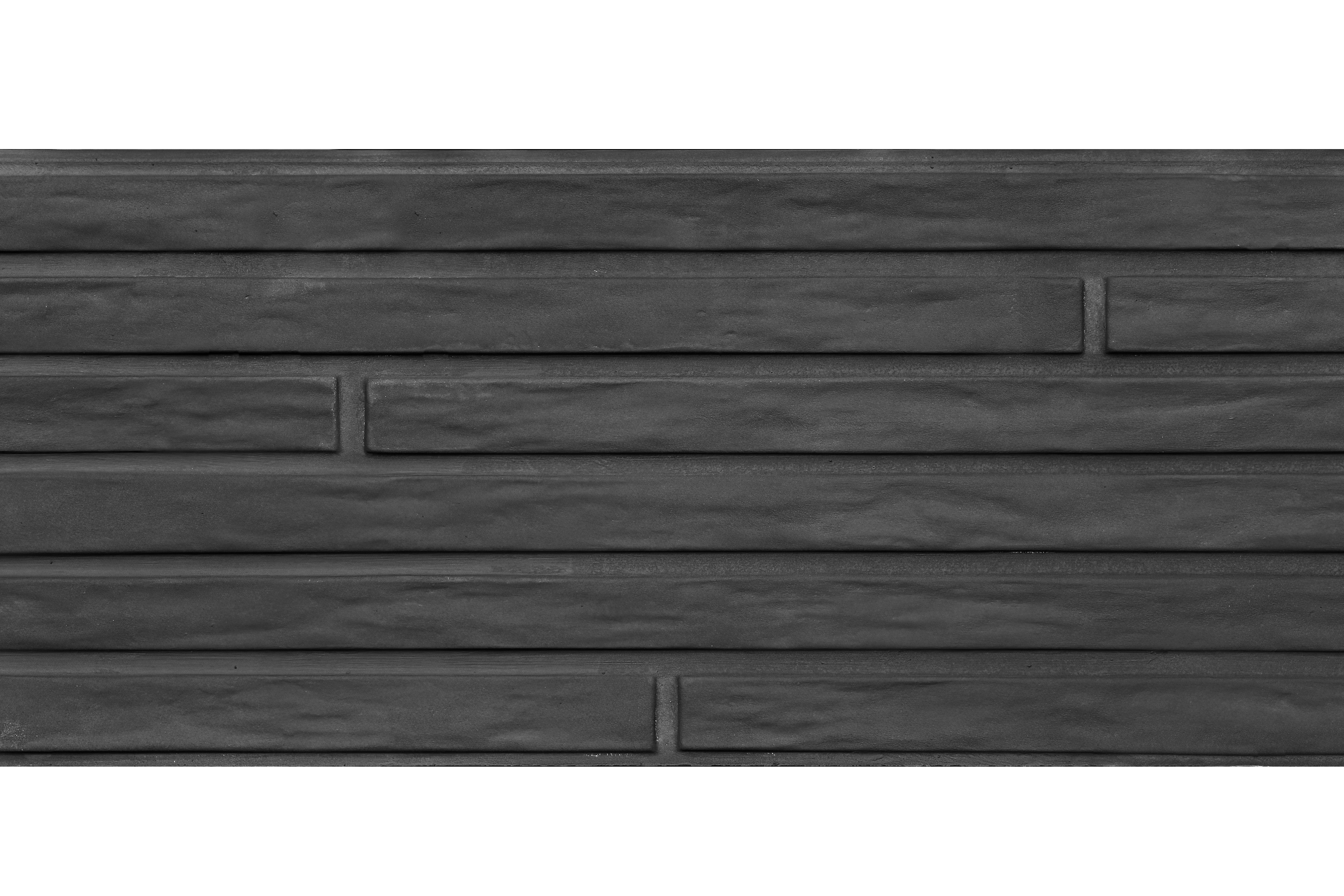 Berton©-motiefplaat antraciet gecoat H36 x D3,5 x L184 cm Lungo Berton©-motiefplaat antraciet gecoat H36 x D3,5 x L184 cm Lungo
