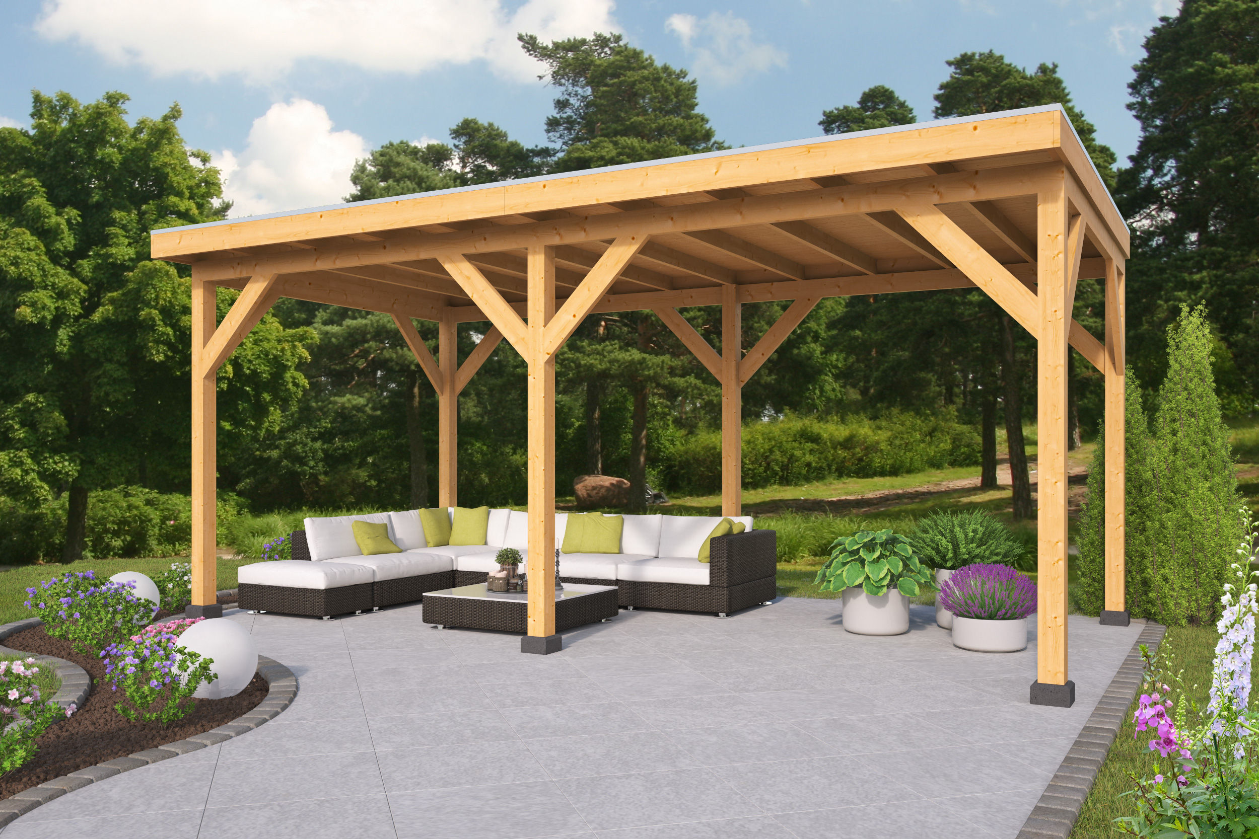 DHZ Zoutelande Red Class Wood 500 x 330 cm — 2