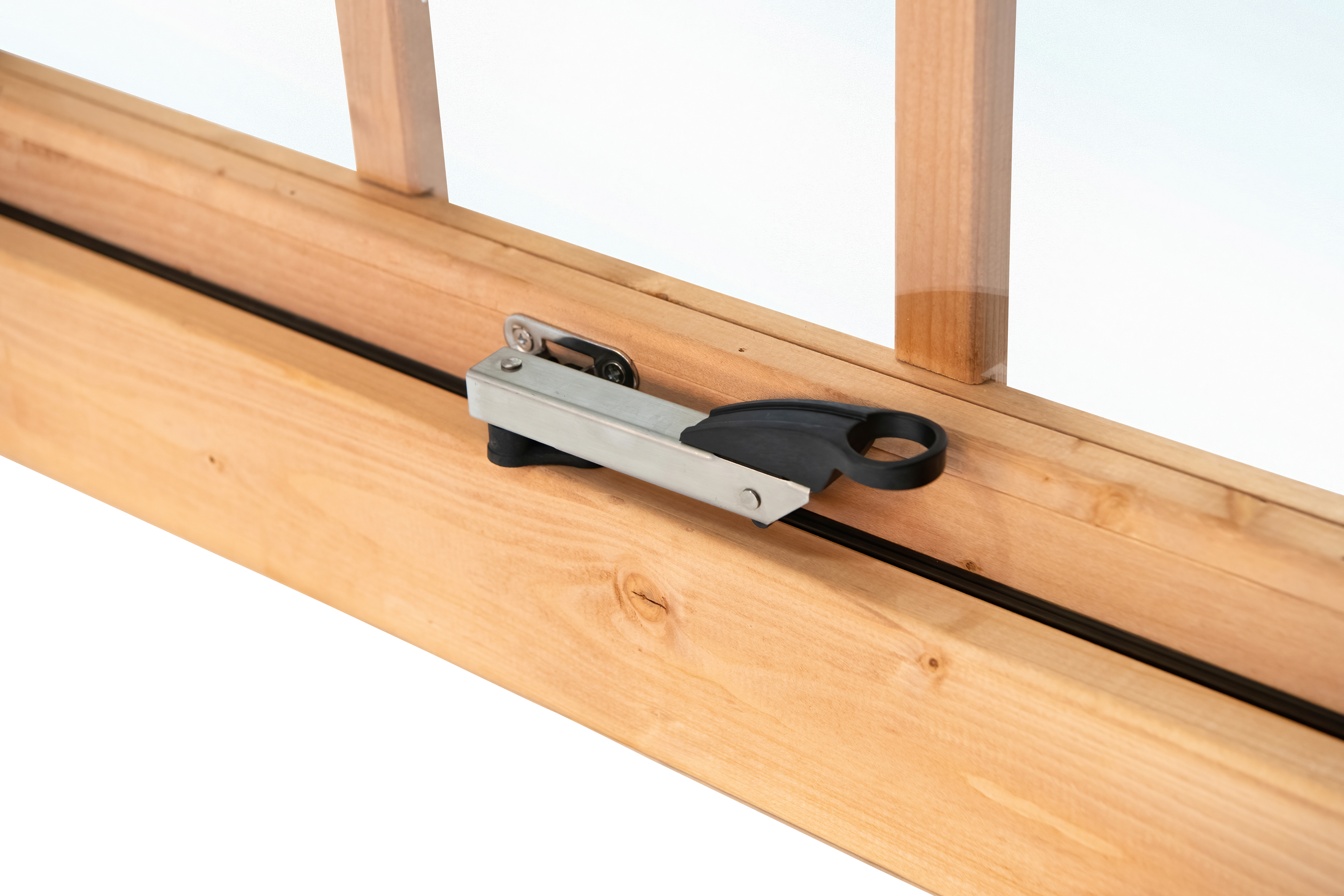 Douglas dubbel draairaam, 6-ruits B1252xH900mm buitenmaat (rvs beslagset)