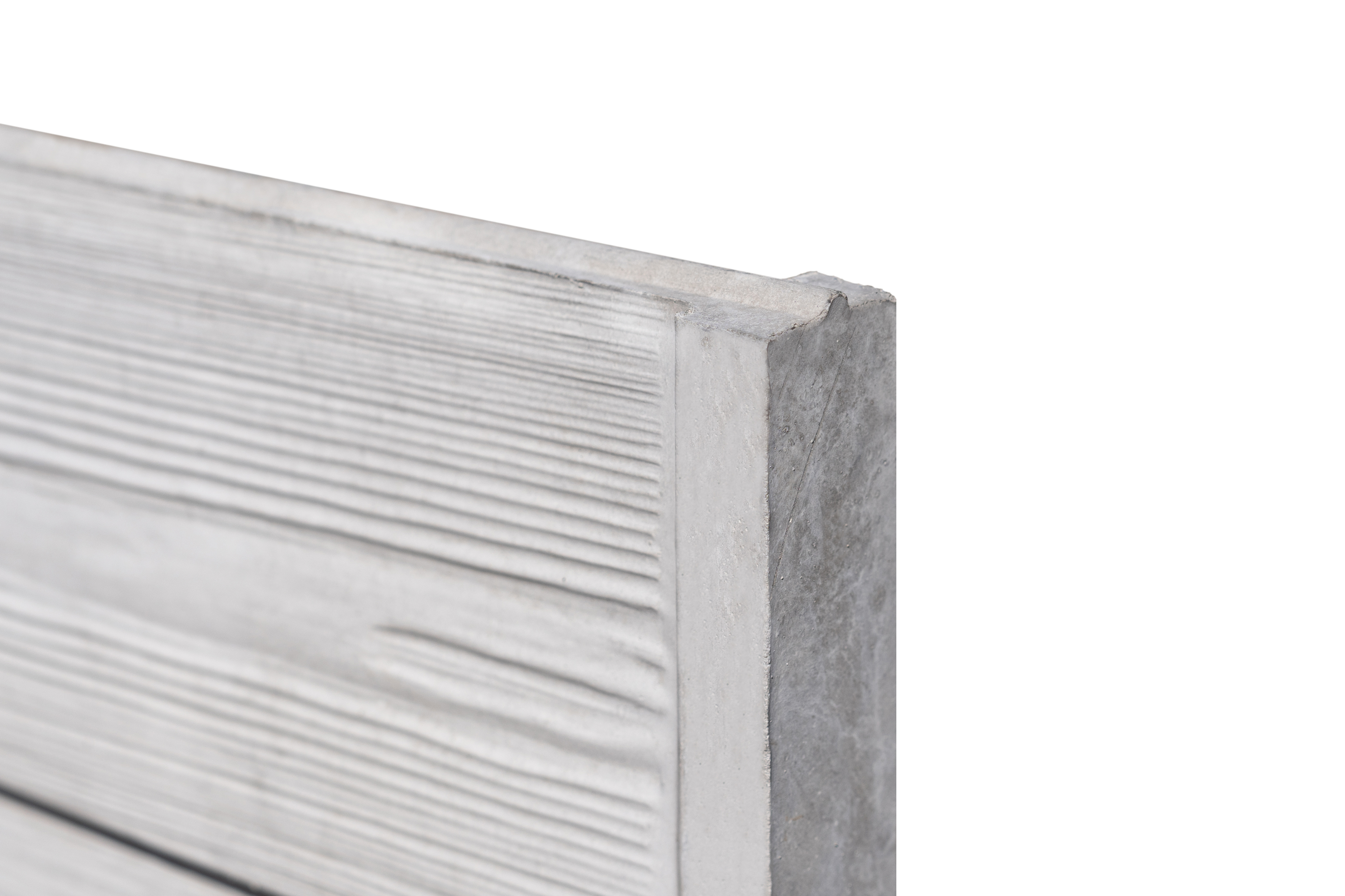 Berton White/Grey Narrow Wood Face Panel 184