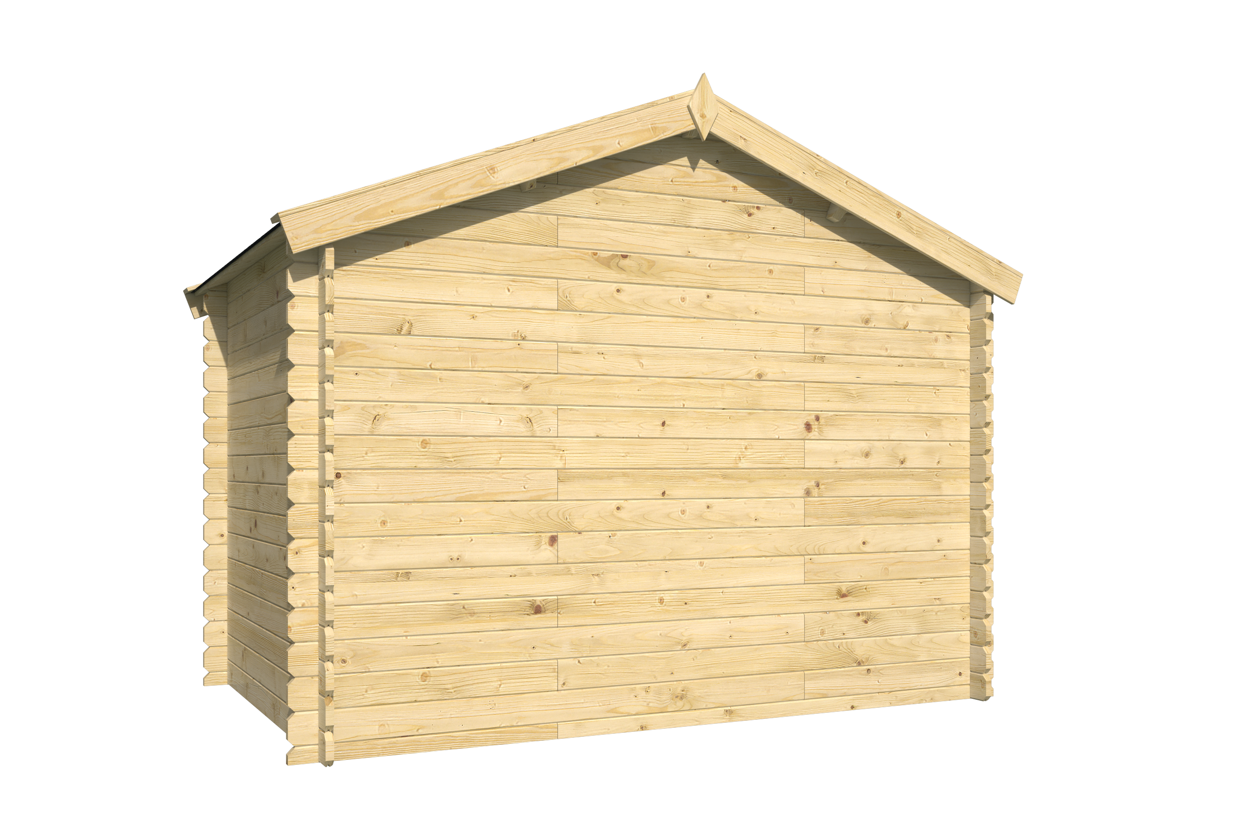 Blokhut - Tuinhuis Somo | 28 mm | onbehandeld