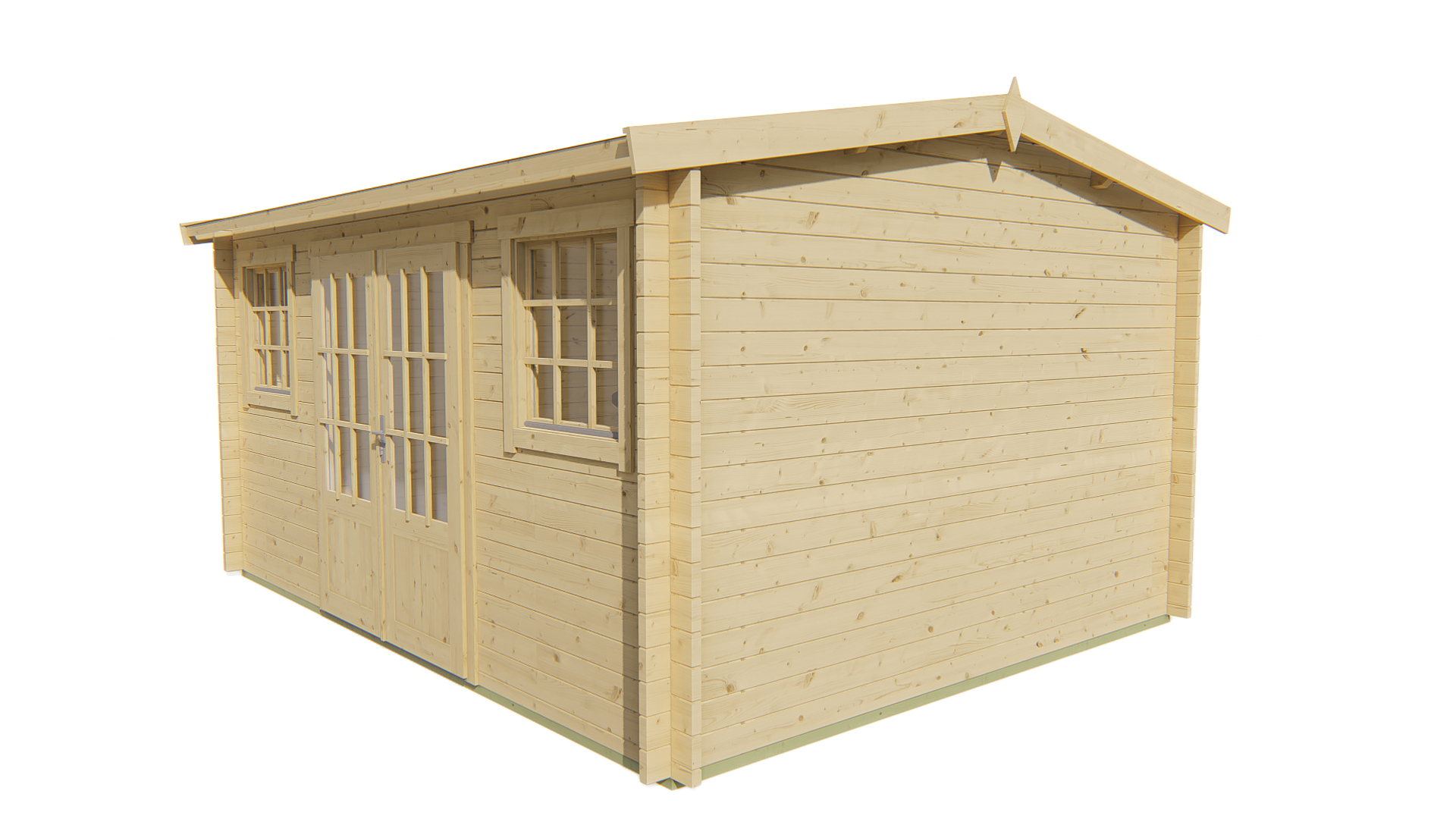 Blokhut - Tuinhuis Jenny | 40 mm | Red Class Wood geïmpregneerd Blokhut - Tuinhuis Jenny | 40 mm | Red Class Wood geïmpregneerd