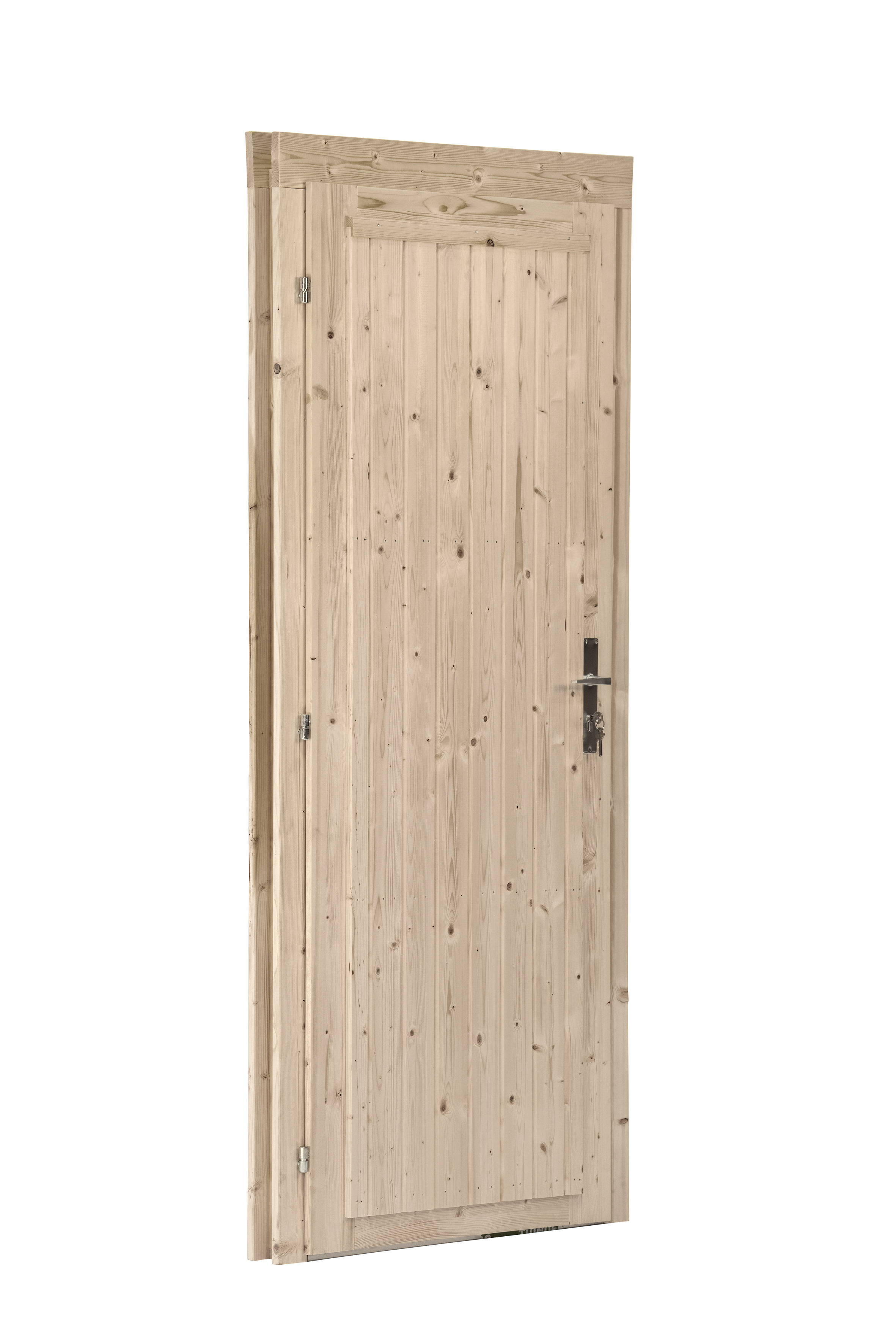 Deur enkel D5 LS vuren 90,5 x 196 cm | grijs geïmpregneerd