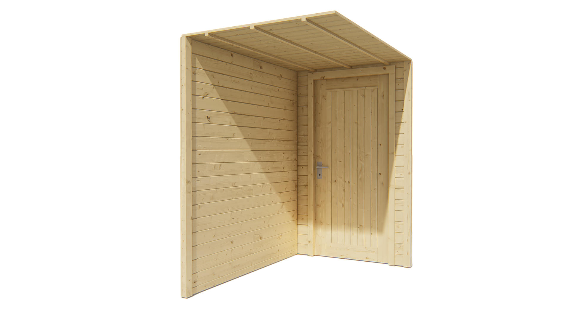 Blokhut Toilet Kit Big | 28 mm | onbehandeld