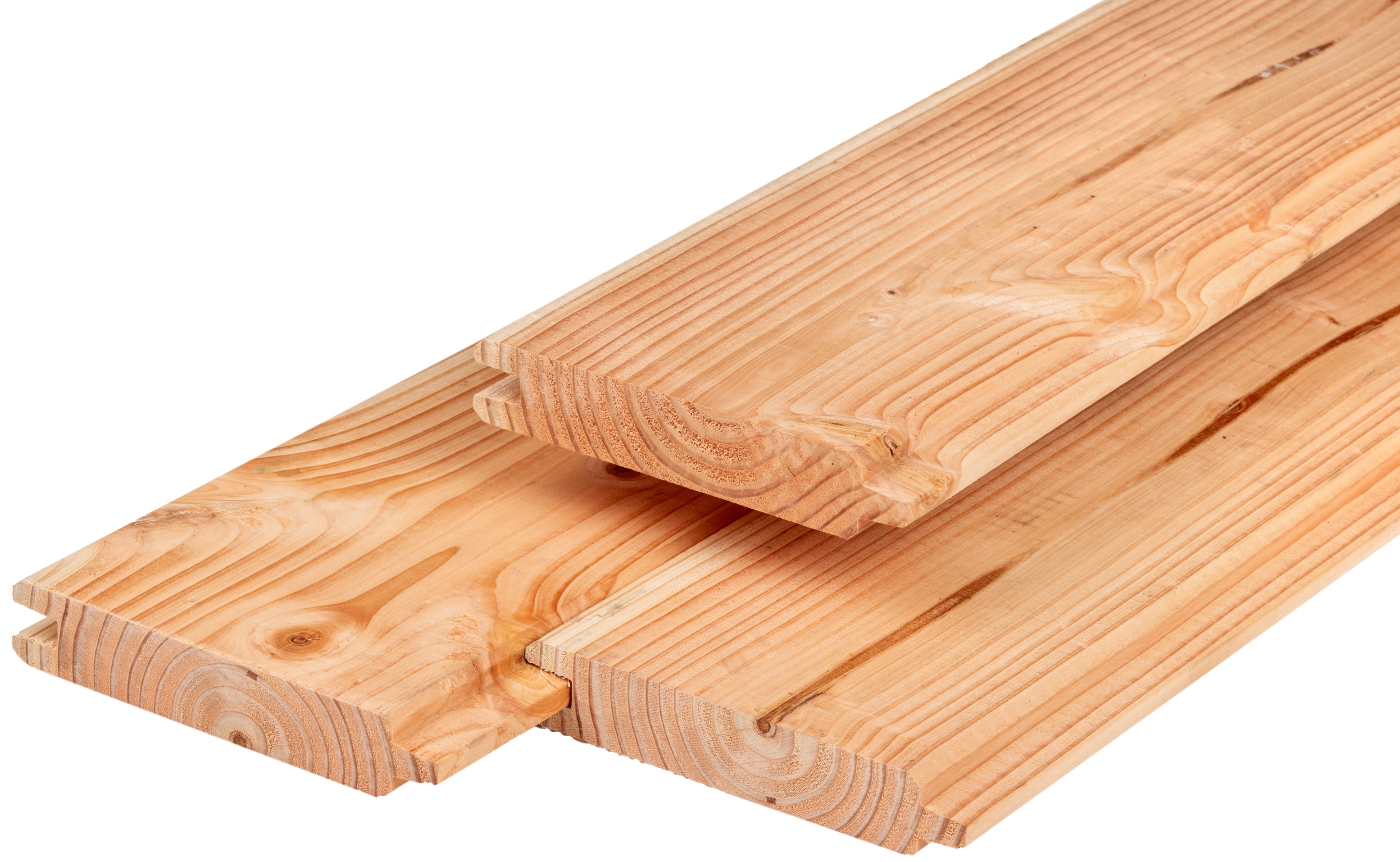 Douglas blokhutprofiel 2,8 x 19,5 x 500 cm, gedroogd, geschaafd