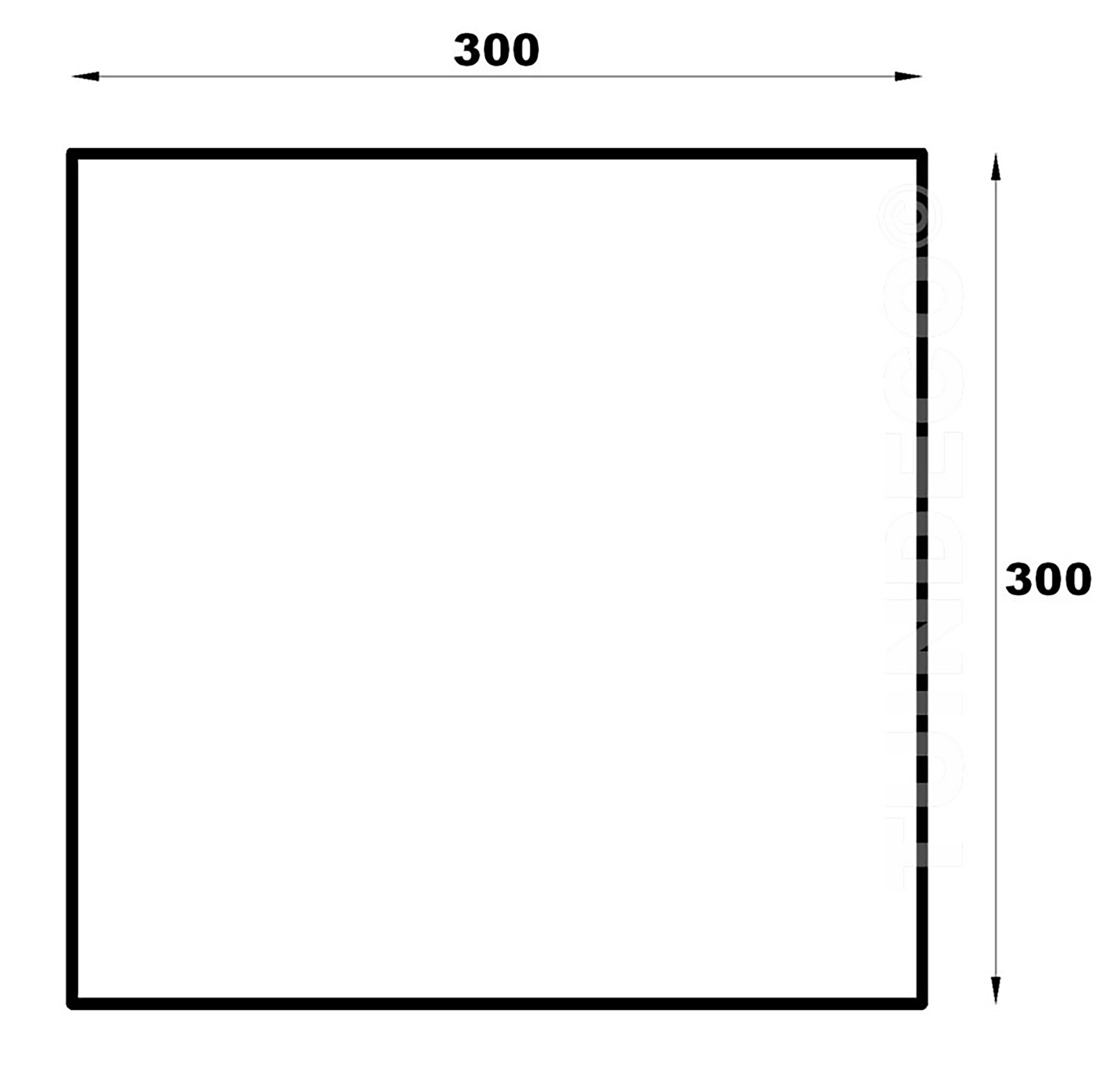 Plattegrond Houten paviljoen met zeildoek vuren groen geïmpregneerd
