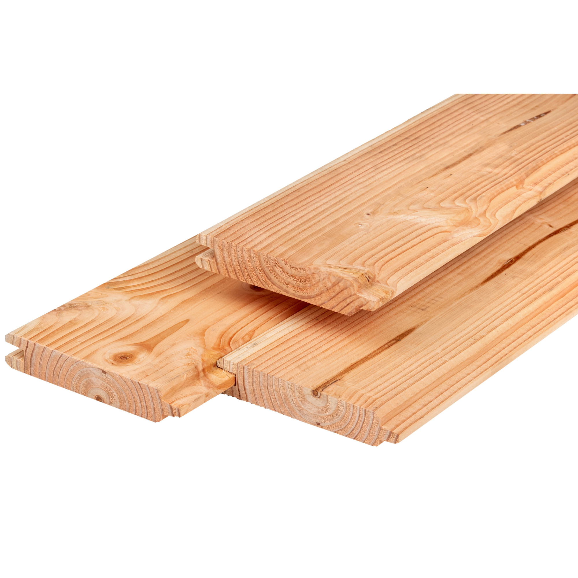 Douglas blokhutprofiel 2,8 x 19,5 x 400 cm, gedroogd, geschaafd