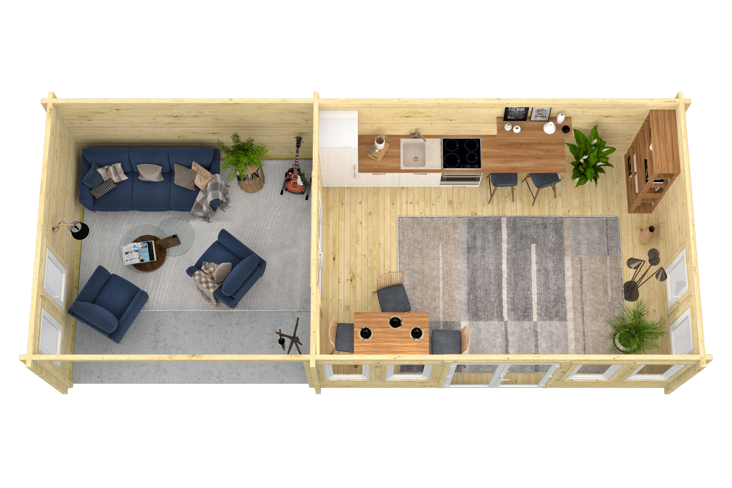 Aanzichten Kunststof ramen en buitendeuren wit Big Ben