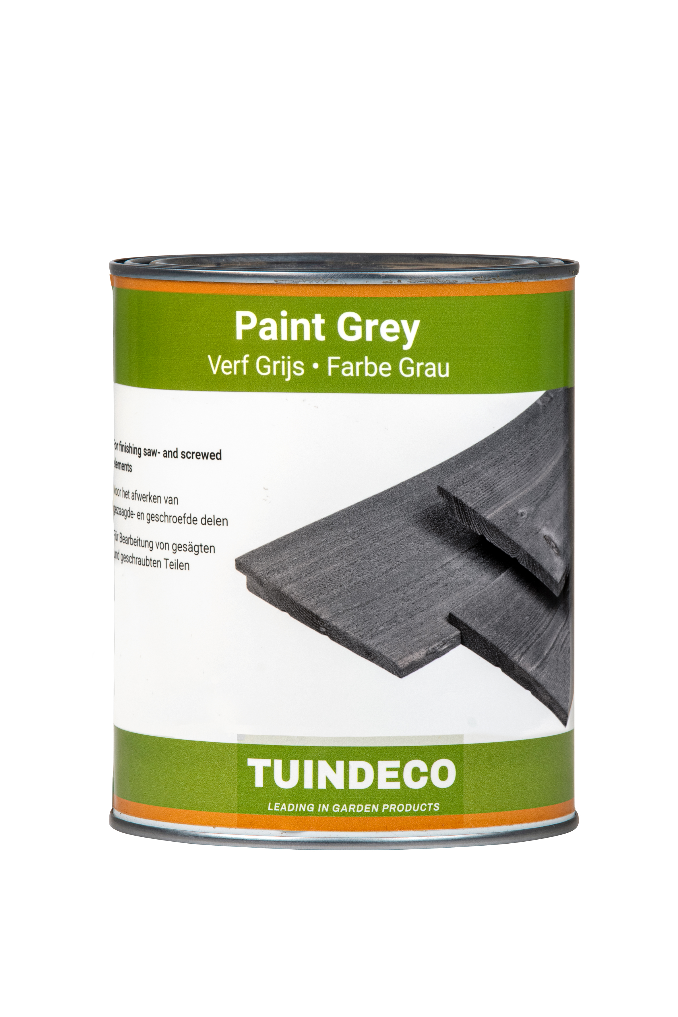 Paint, grey, 1 L for touching up sawn edges