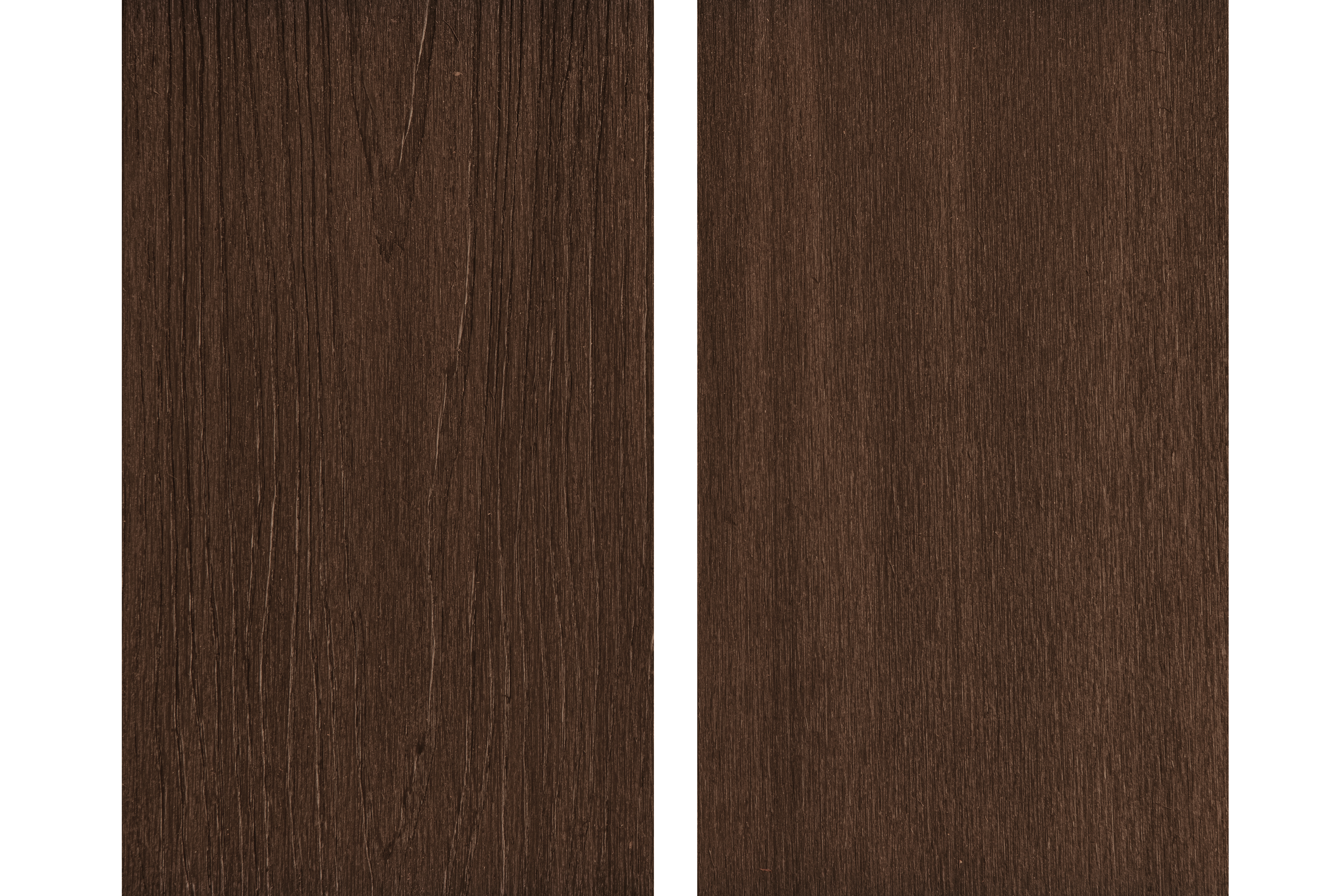 PuraShield composite decking board 2,3 x 21,0 x 400 cm clip system, hollow-core, Ipe