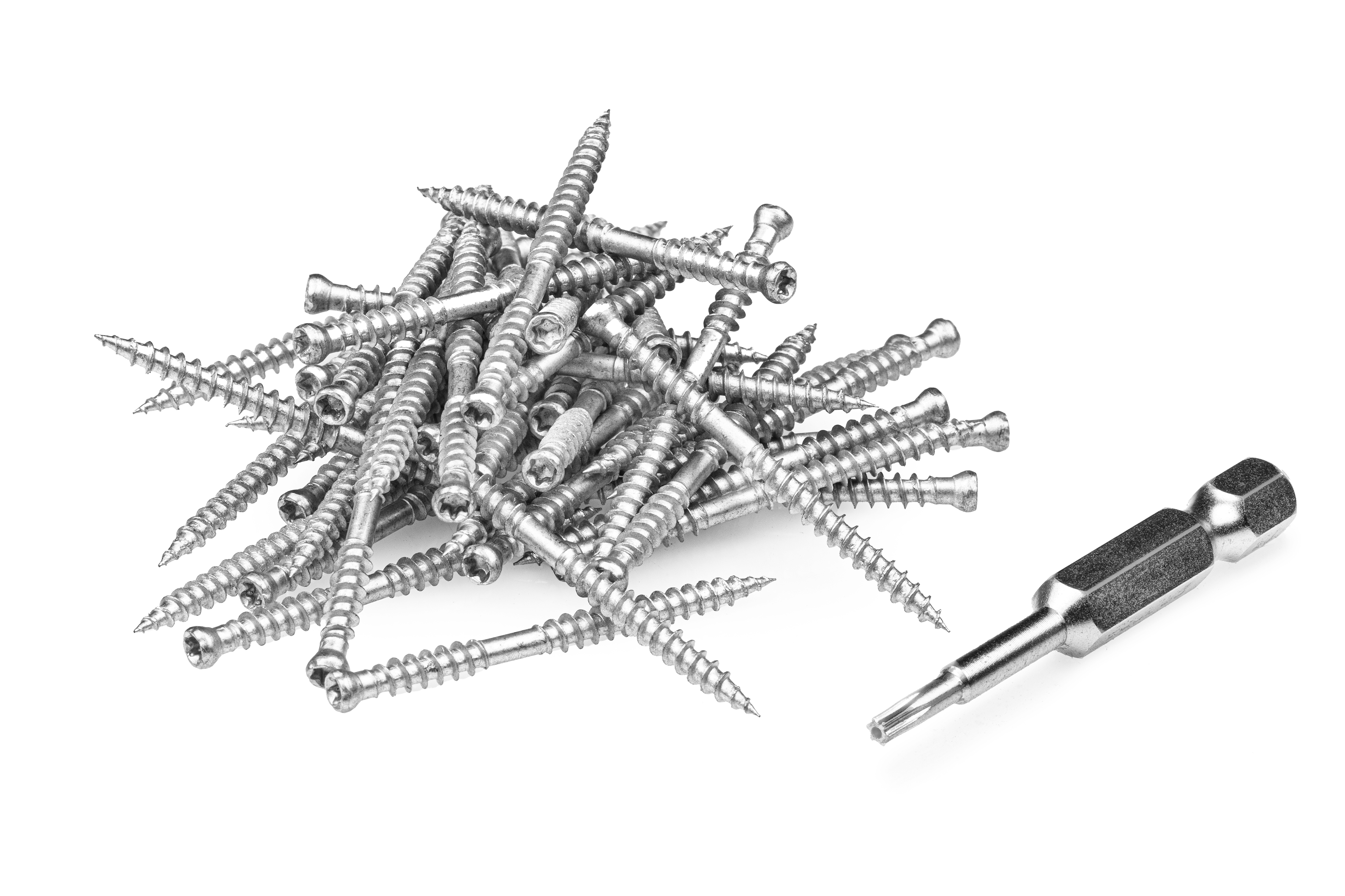 RVS schroef met snijpunt torx 15 - 3,5x30 mm