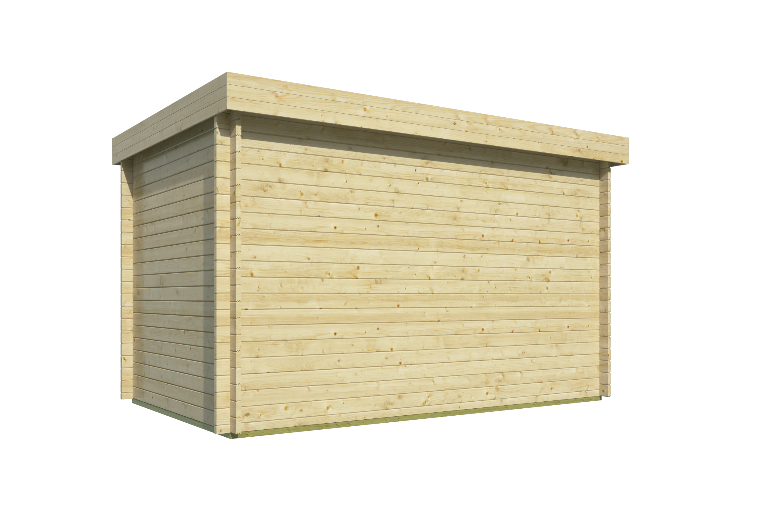 Alana Garden Shed - Log Cabin | 40mm | untreated