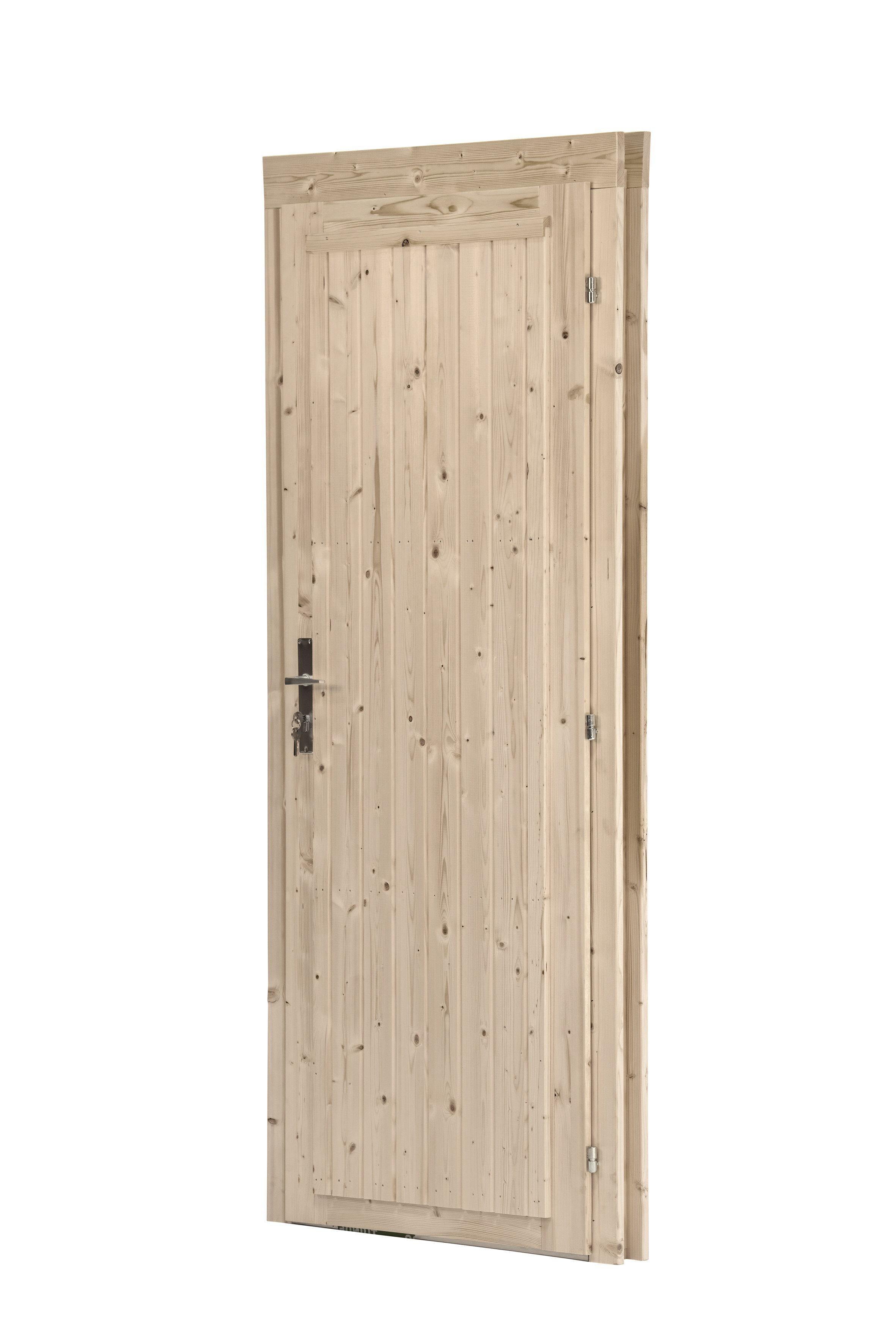 Deur enkel D5 RS vuren 90,5 x 196 cm | grijs geïmpregneerd