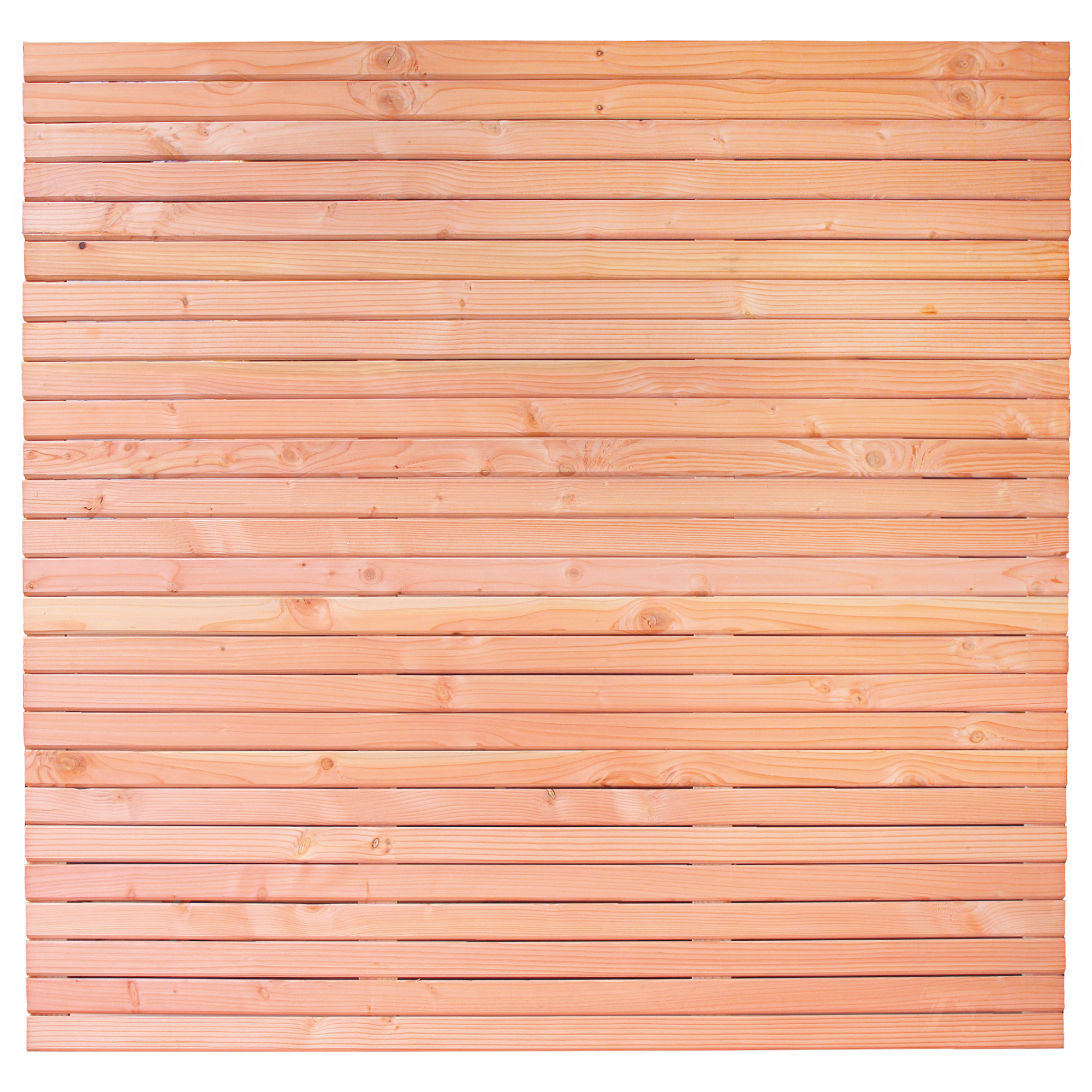 Rhombusscherm Klagenfurt, douglas, RVS-geschroefd, enkelzijdig bekleed, 30-planks (26+4) 180 x 180 cm