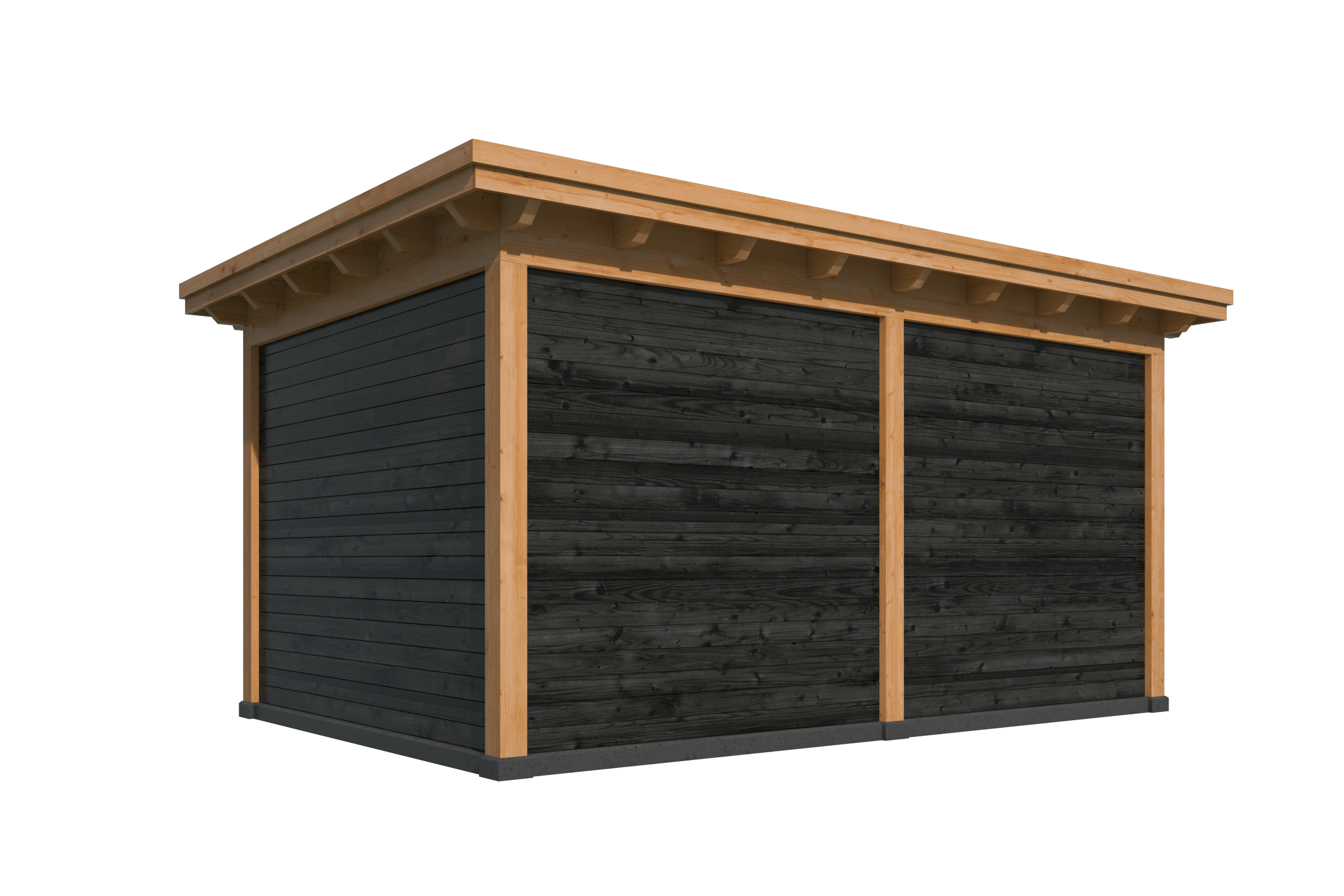 Red Class Flat Roof XL, type 4, Black