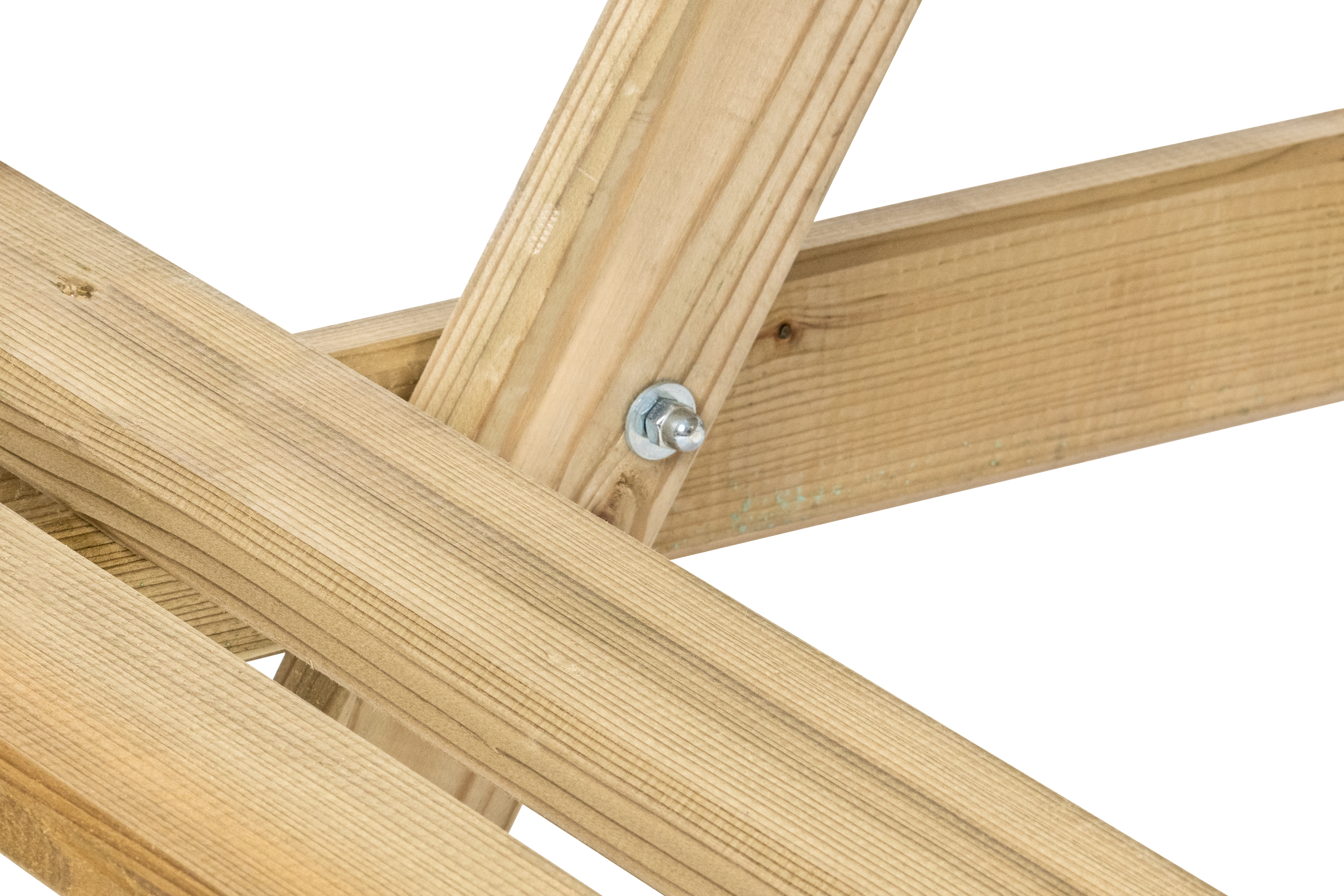 Picknicktafel Junior vuren gedroogd, groen geïmpregneerd