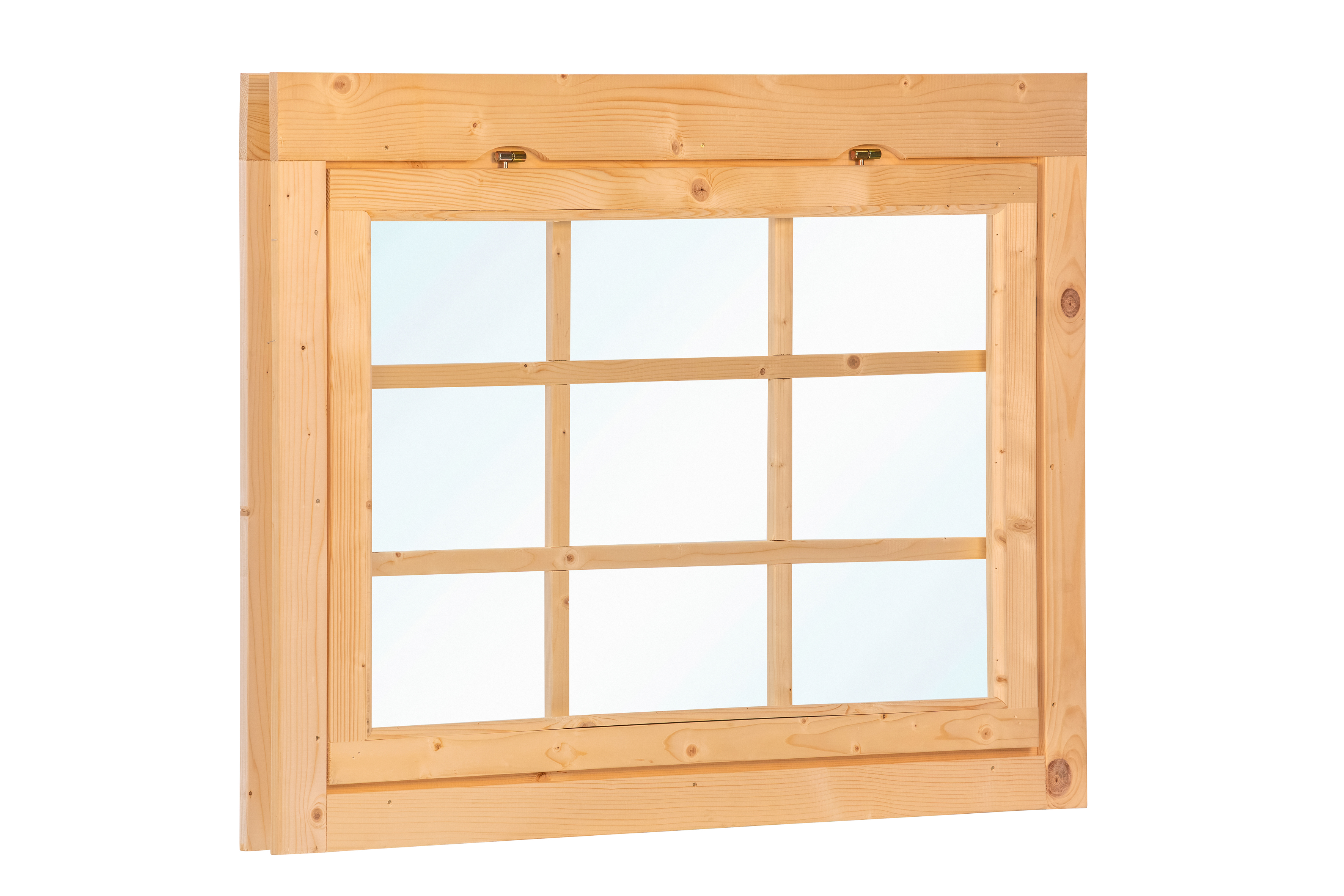 Ausklappbares Fenster W2 5 119,5 x 87,0 cm unbehandelt