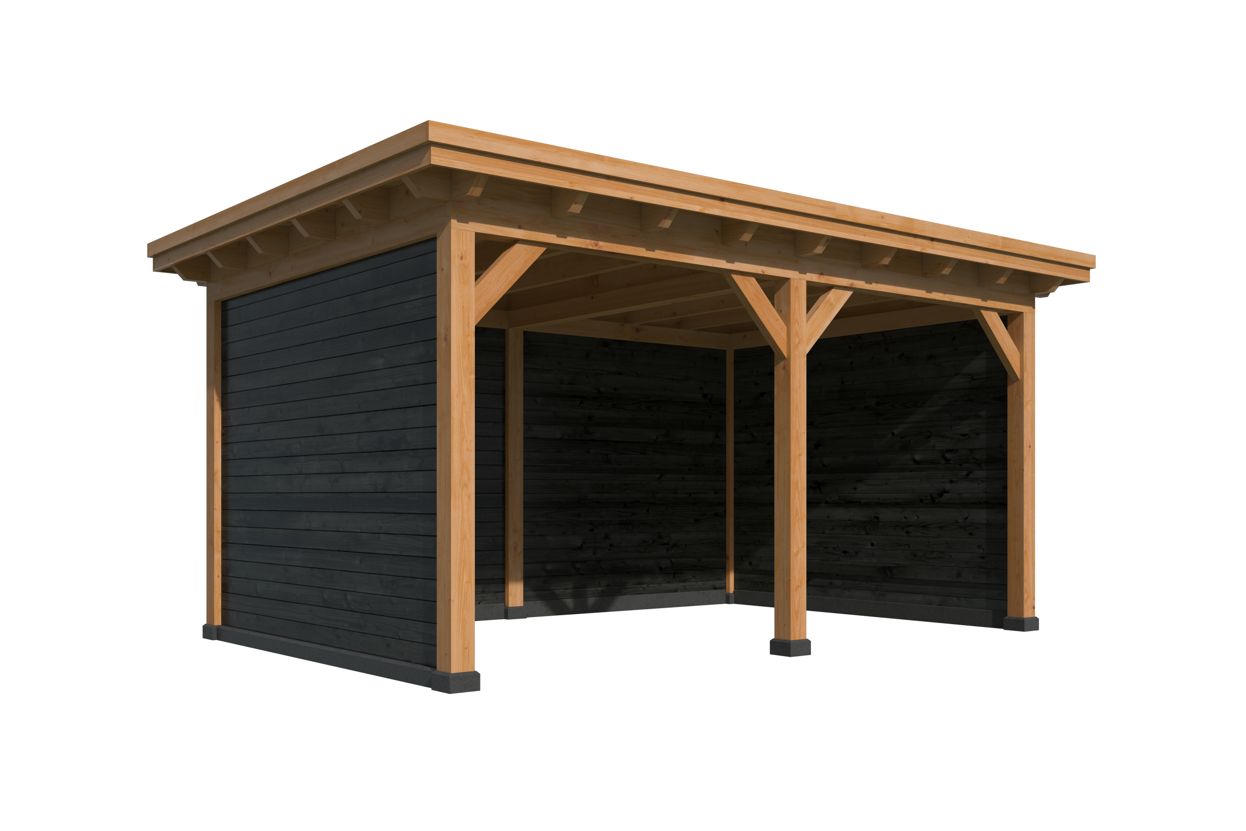 Red Class Flat Roof XL, type 4, Black