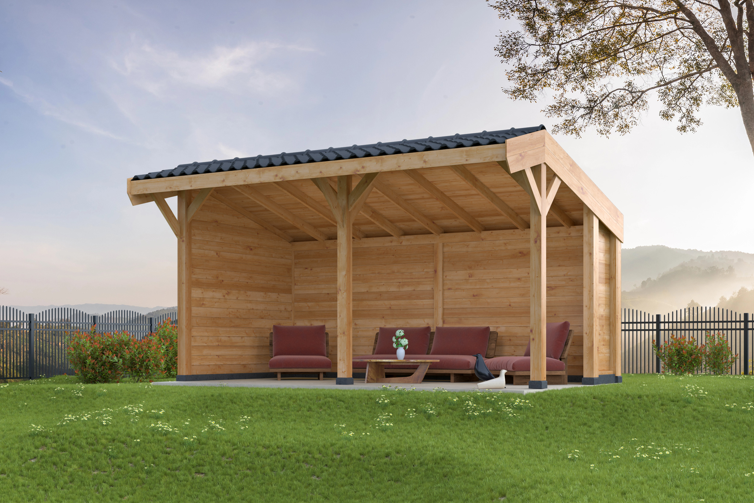 DHZ Kapschuur Goor Douglas 600 x 300 cm