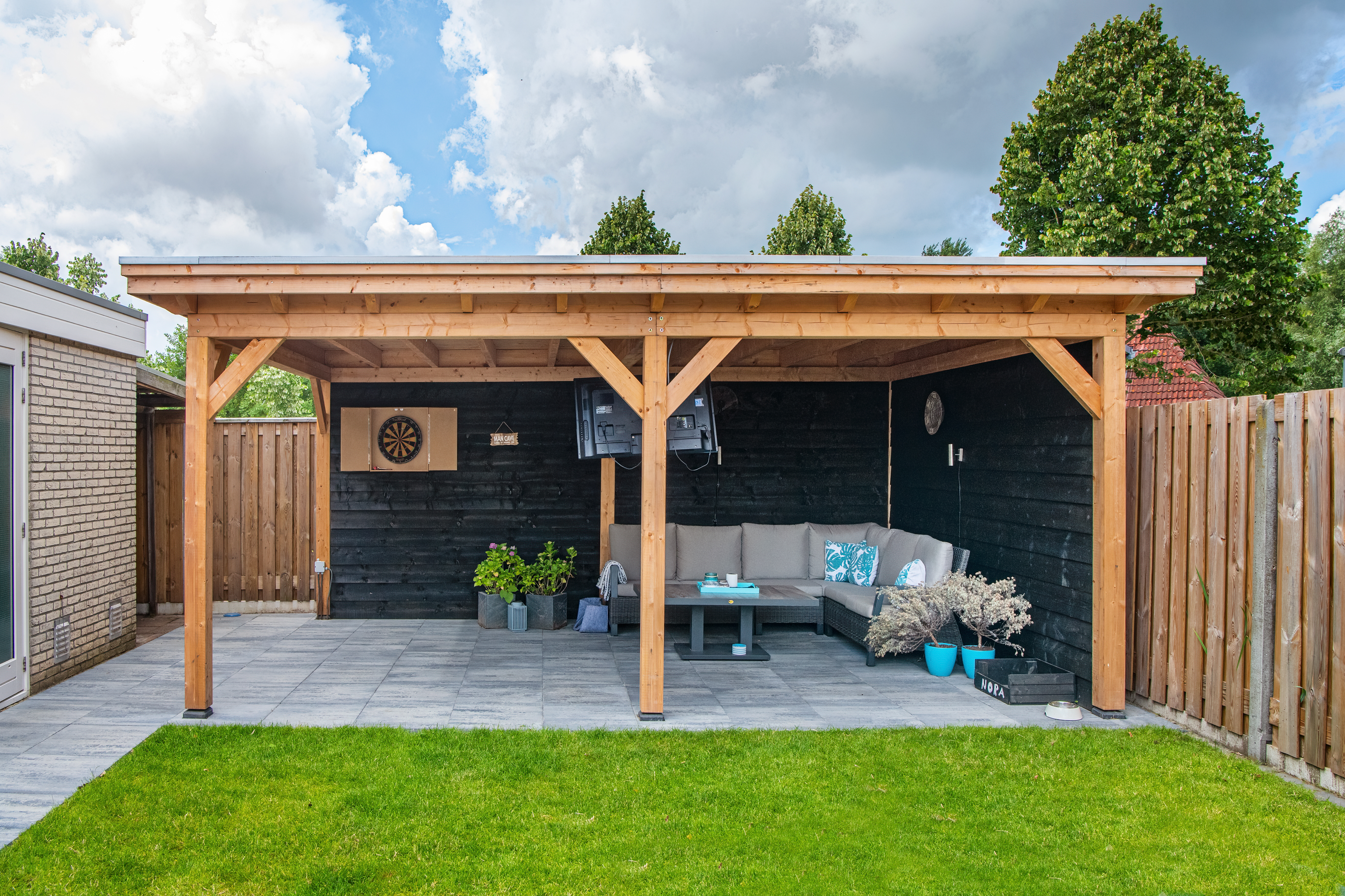 Red Class flat roof XL