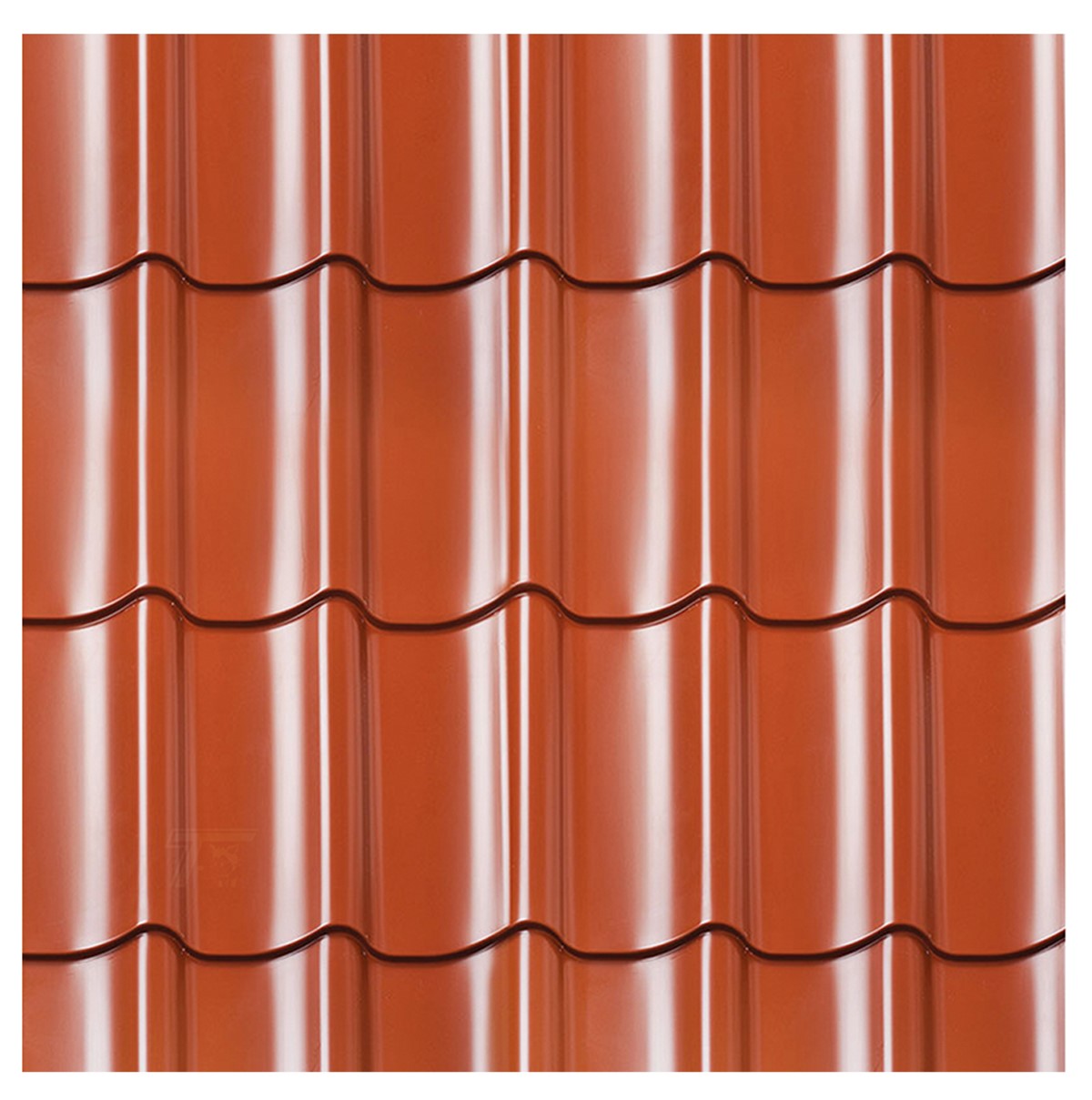 Juha Grey Terracotta Roof Tile Profile Panels