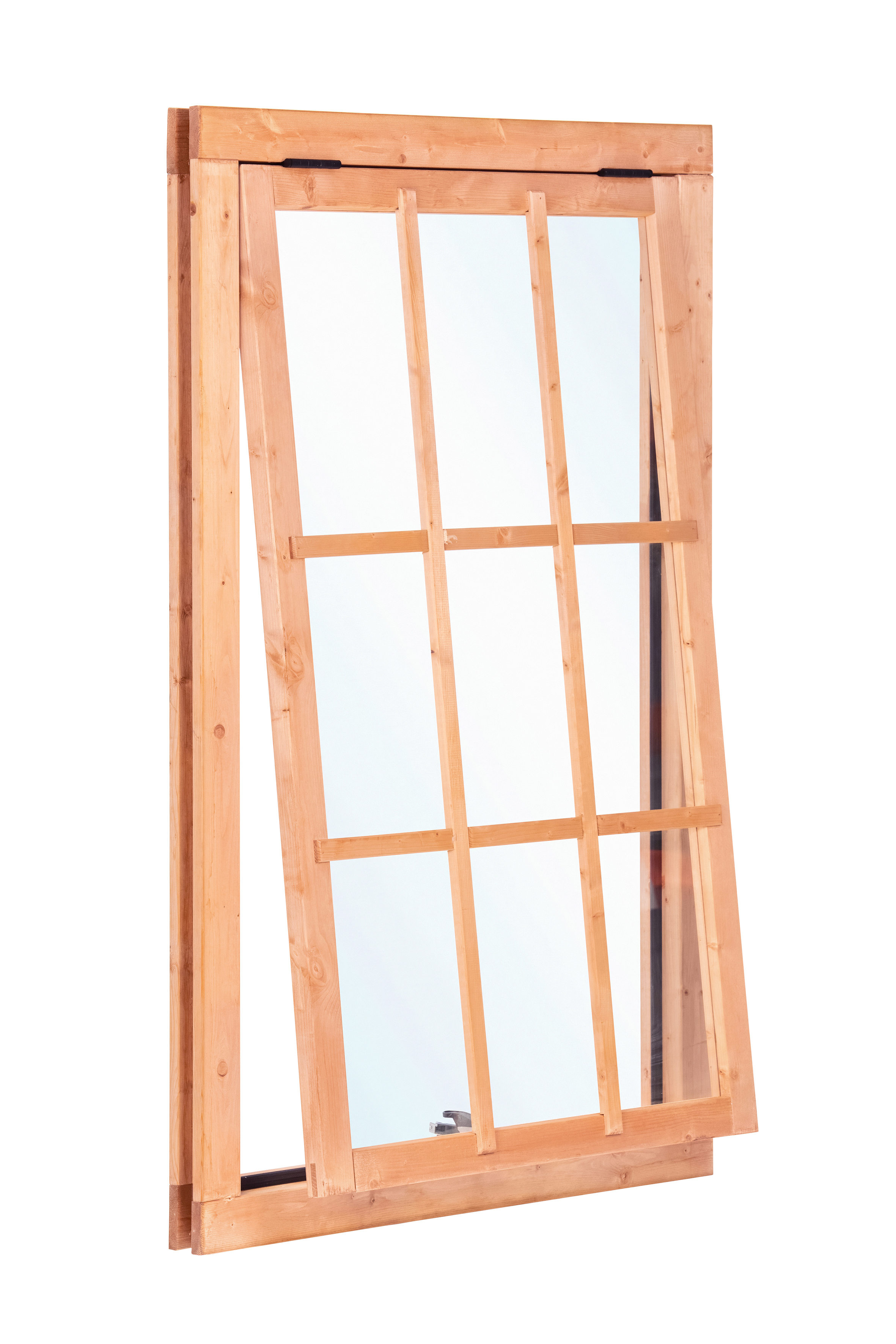 Ambiance Image Ausstellfenster einzeln Red Class Wood 100x155.4cm