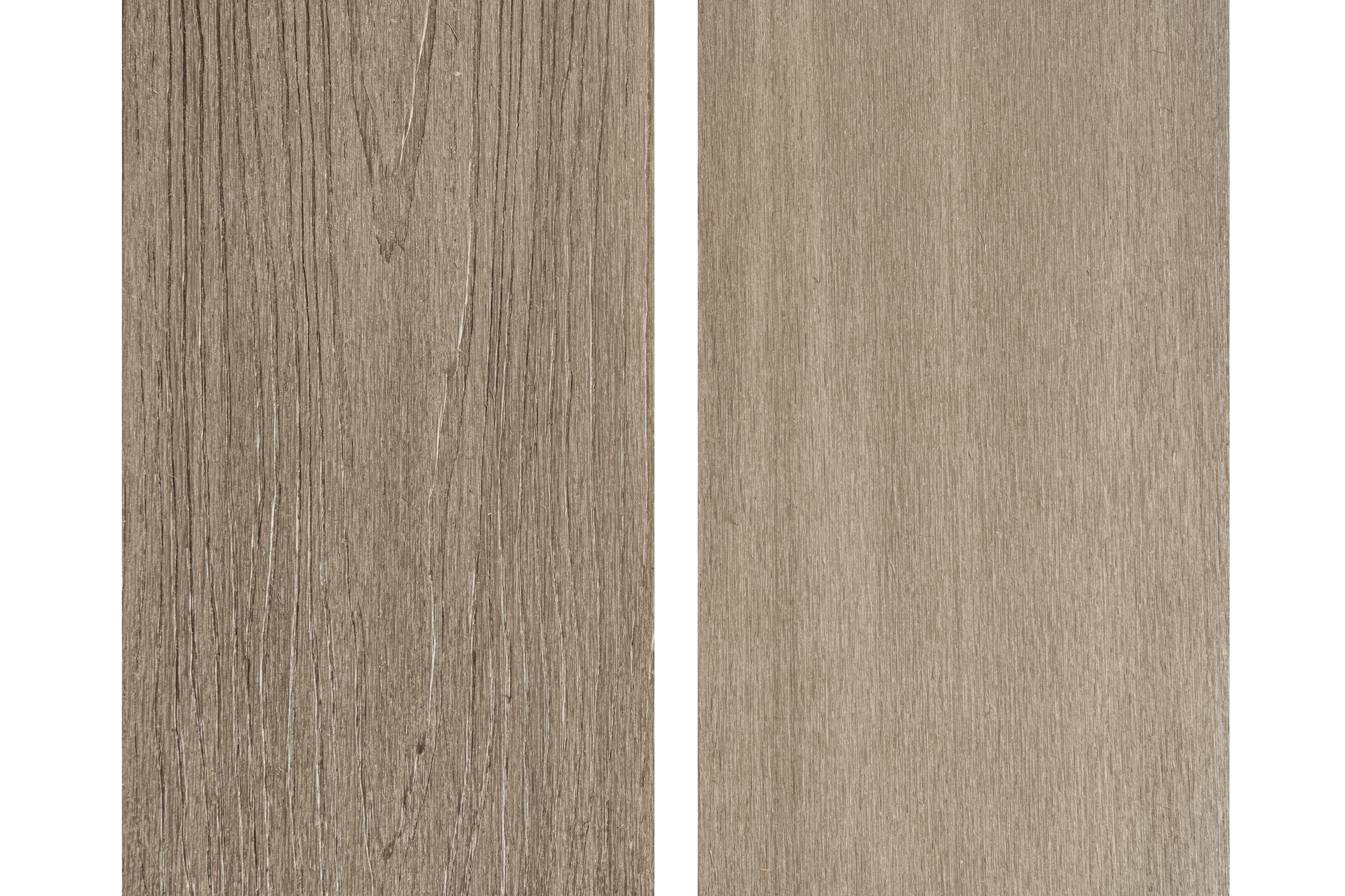 PuraShield composiet vlonderplank 2,3 x 13,8 x 300 cm, light grey, semi-massief, fijne houtnerf, clip systeem