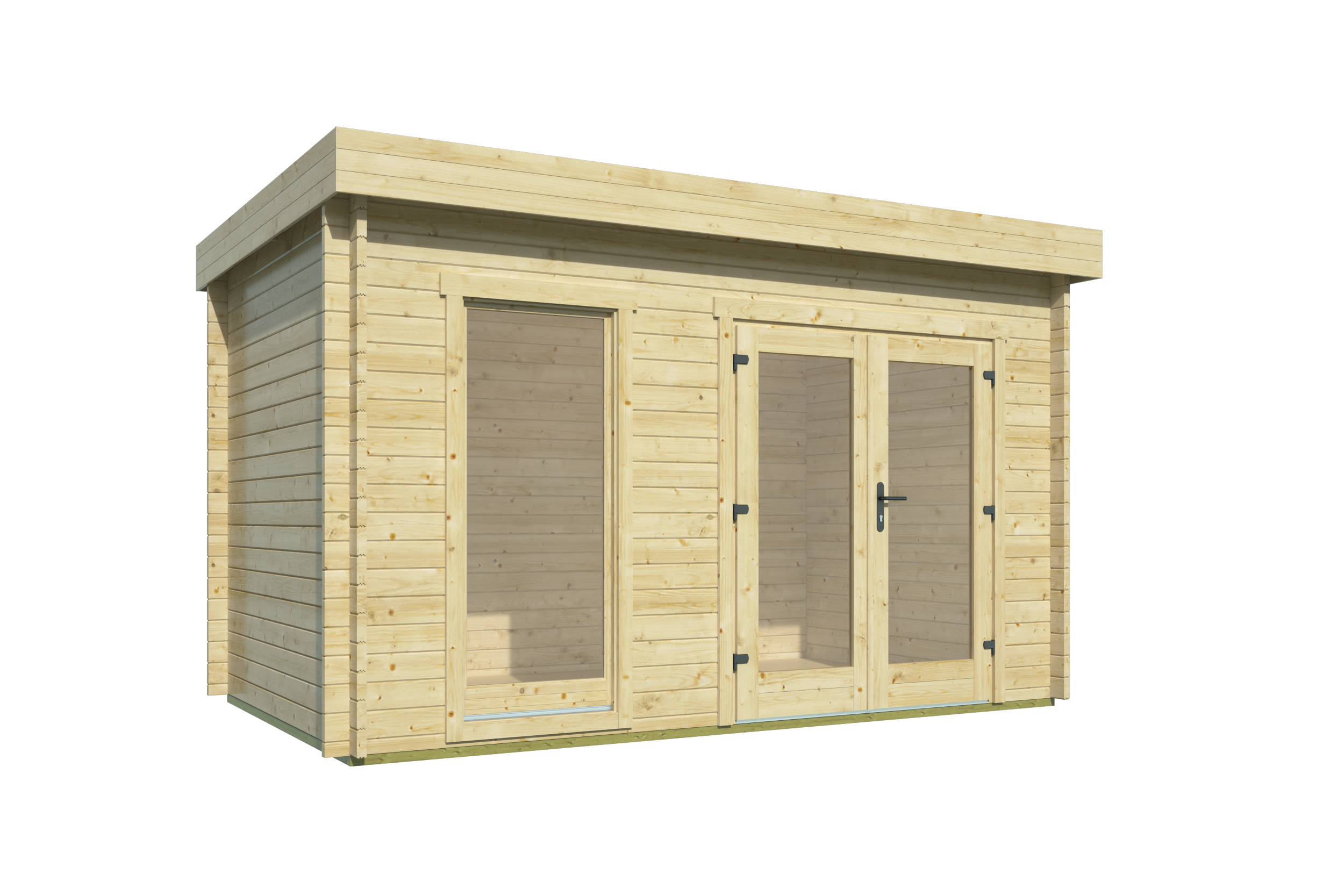 Alana Garden Shed - Log Cabin | 40mm | untreated