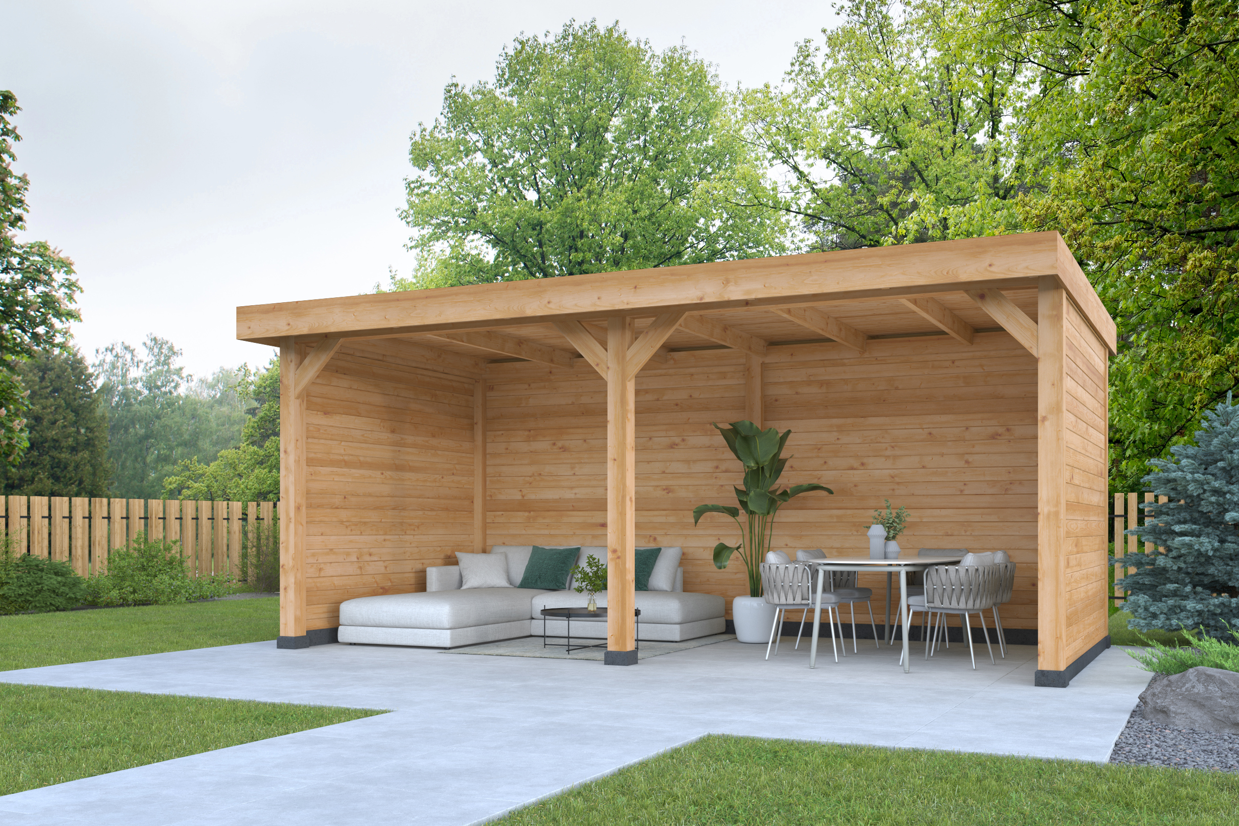 DHZ Plat dak Dalfsen Douglas 600 x 300 cm