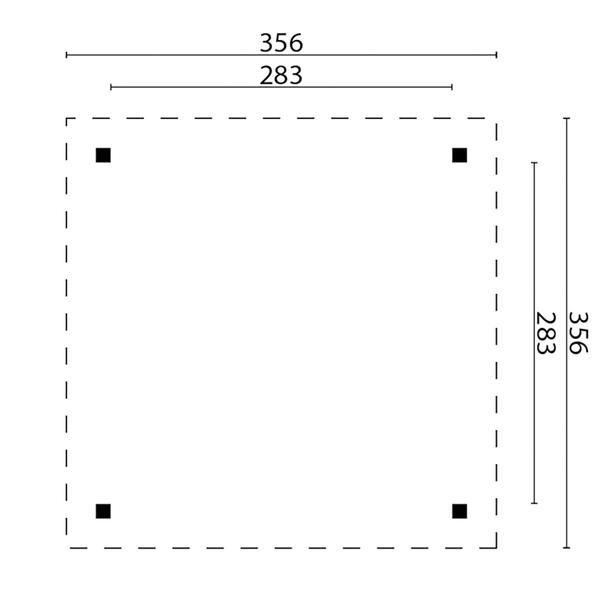Pavillon Modern Mittel