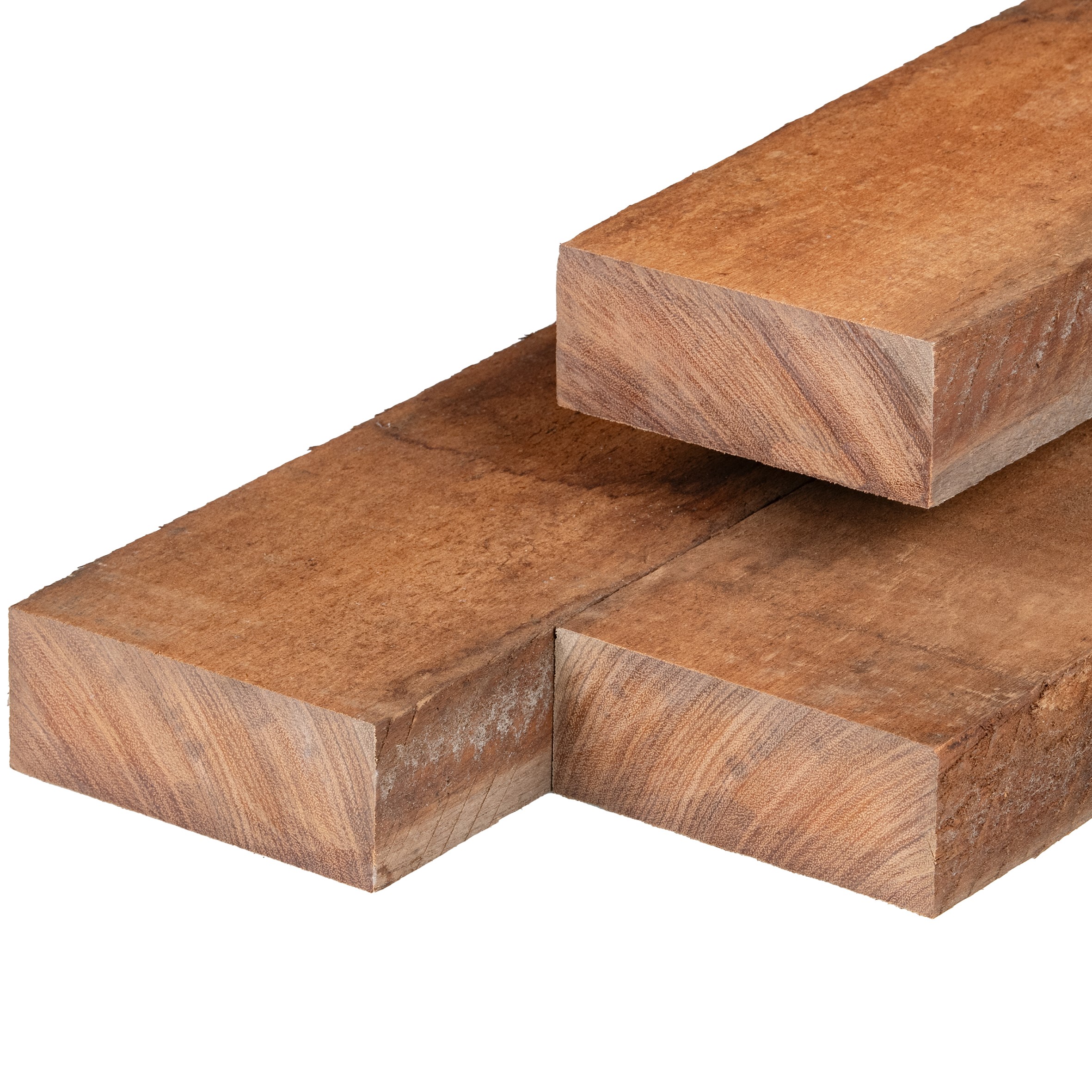 Angelim vermelho hardhout bestekhout 5,0 x 10,0 x 250 cm fijnbezaagd