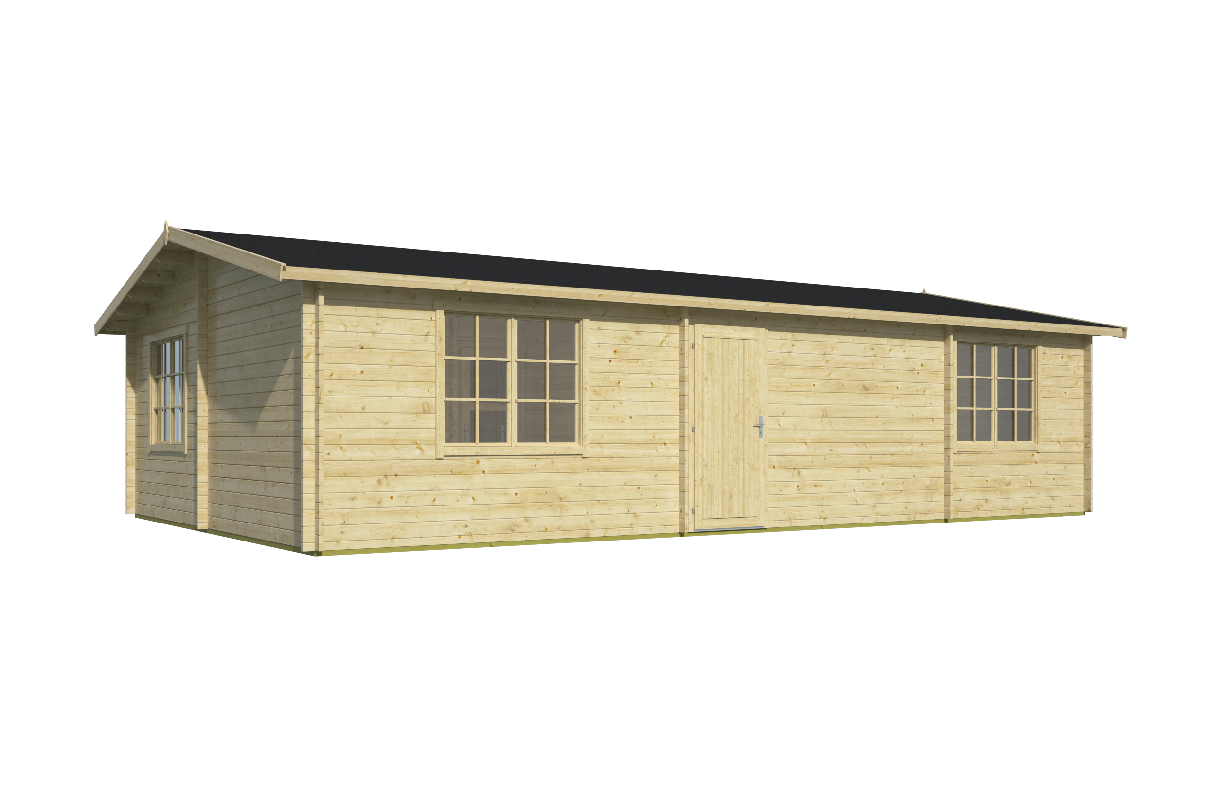 Blokhut - Tuinhuis Navarra | 44 mm | onbehandeld