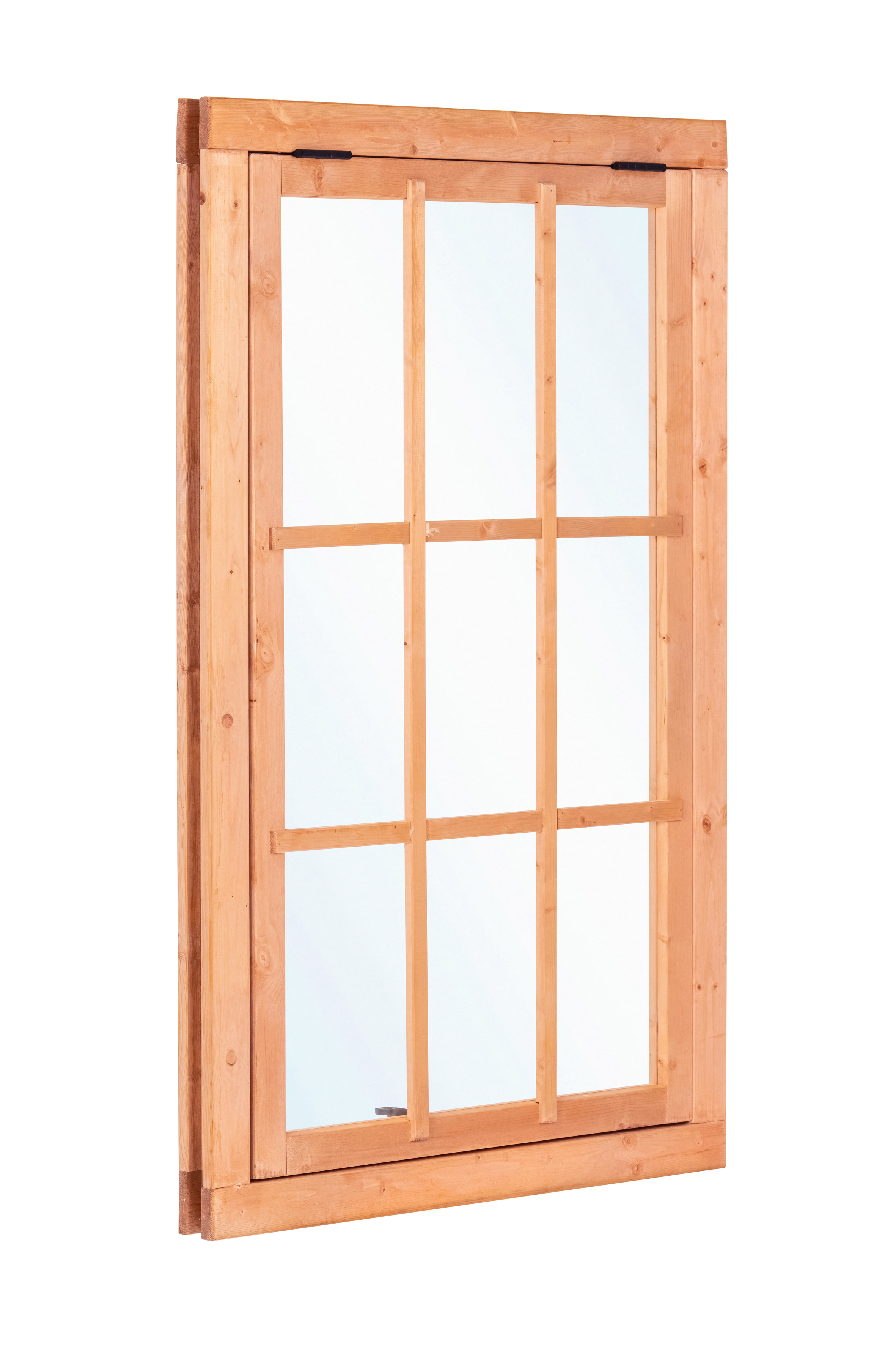 Product image high resolution (main image) Ausstellfenster einzeln Red Class Wood 100x155.4cm