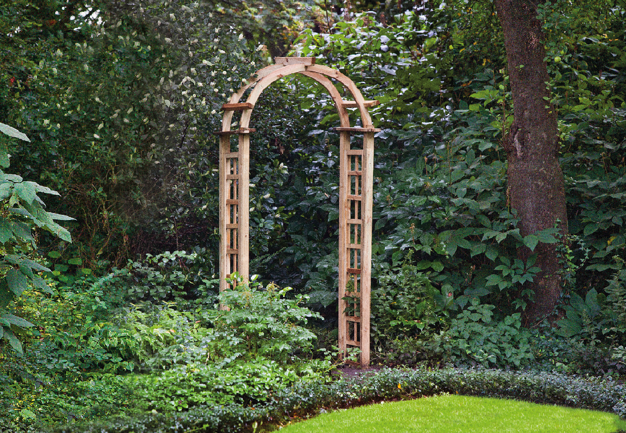 Pergolaboogset compleet grenen groen geïmpregneerd B114 x D54 x H255 cm Pergolaboogset compleet grenen groen geïmpregneerd B114 x D54 x H255 cm