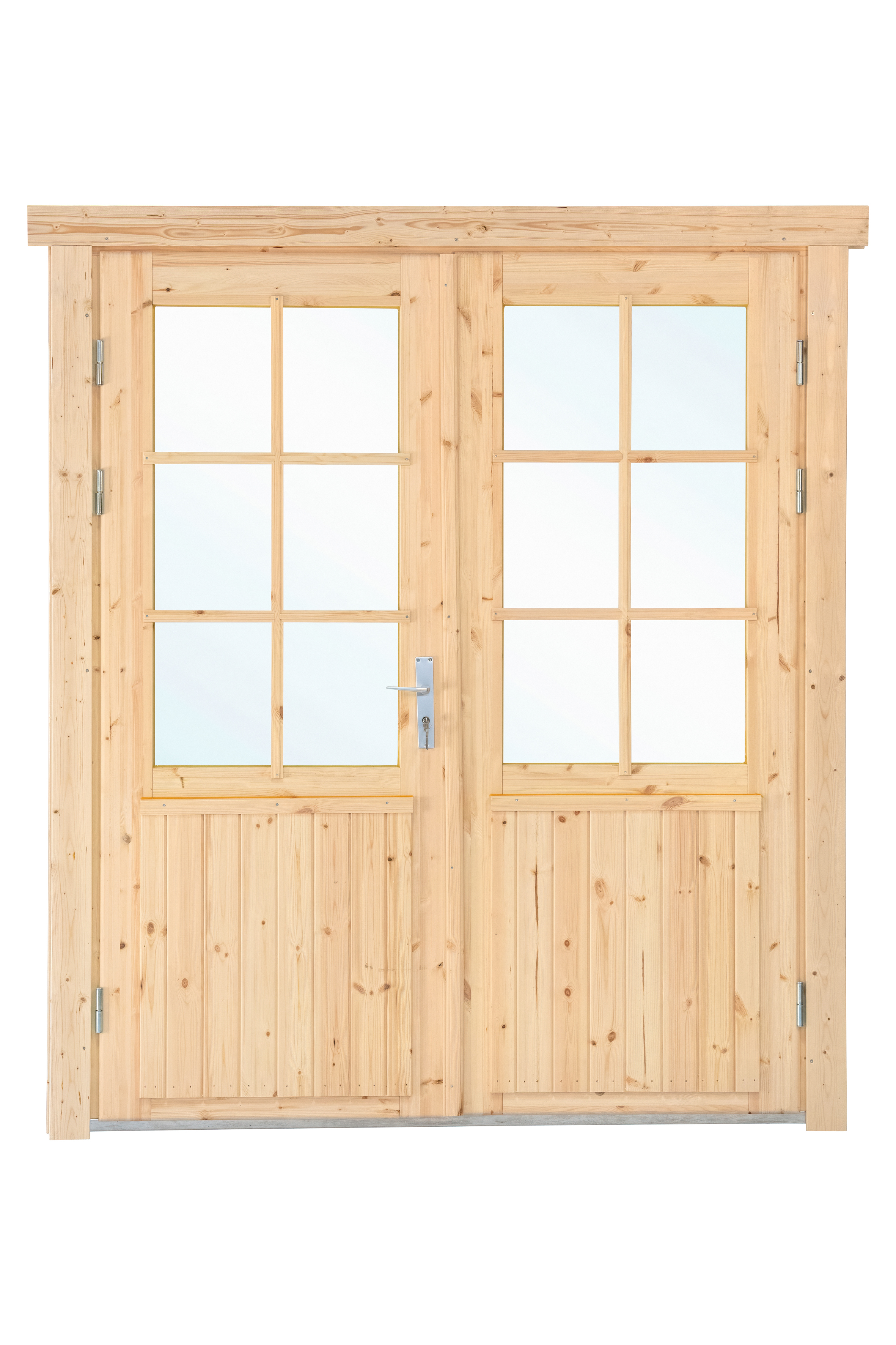 Tür doppel mit fenster XXL AL Fichten 181.5x215cm