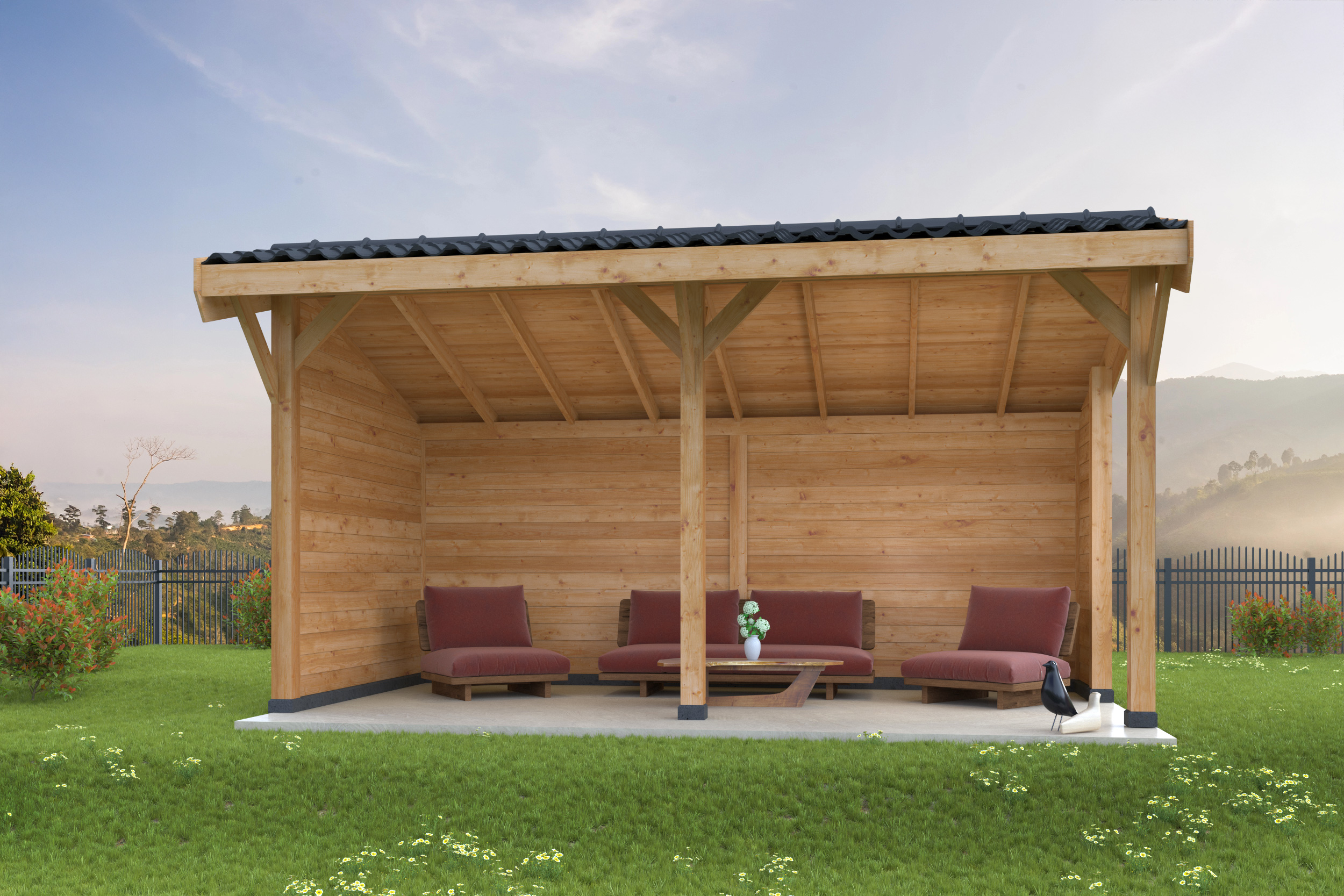 DHZ Kapschuur Goor Douglas 600 x 300 cm