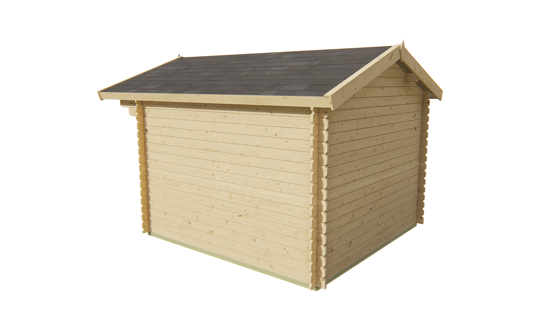 Blokhut - Tuinhuis Bo | 28 mm | vuren Red Class Wood geïmpregneerd Blokhut - Tuinhuis Bo | 28 mm | vuren Red Class Wood geïmpregneerd