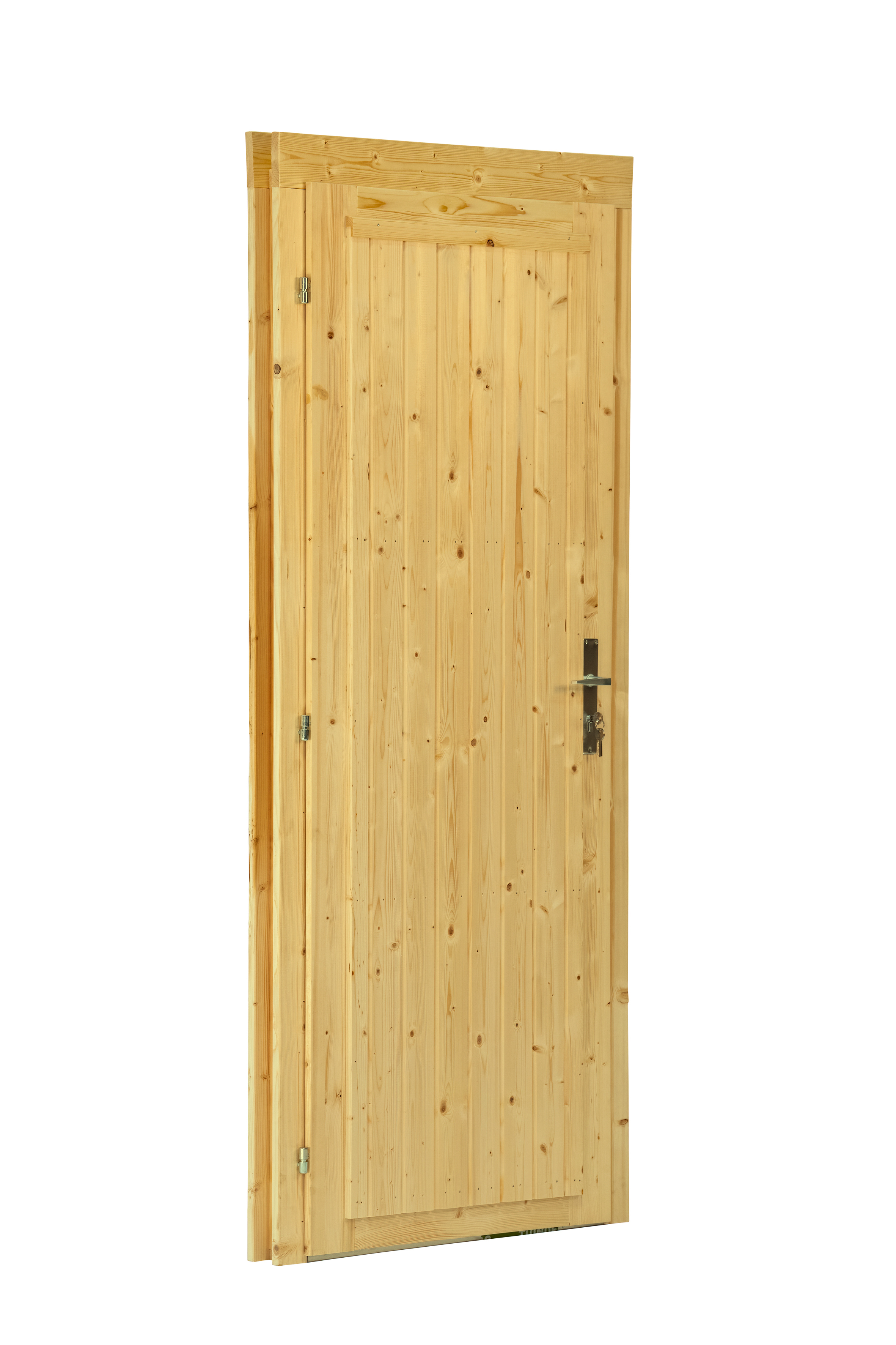 Deur enkel D5 LS vuren 90,5 x 196 cm | honinggeel geïmpregneerd