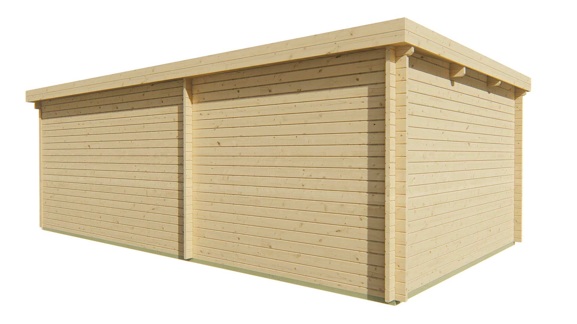 Blokhut - Tuinhuis Gunnar | 44 mm | vuren onbehandeld