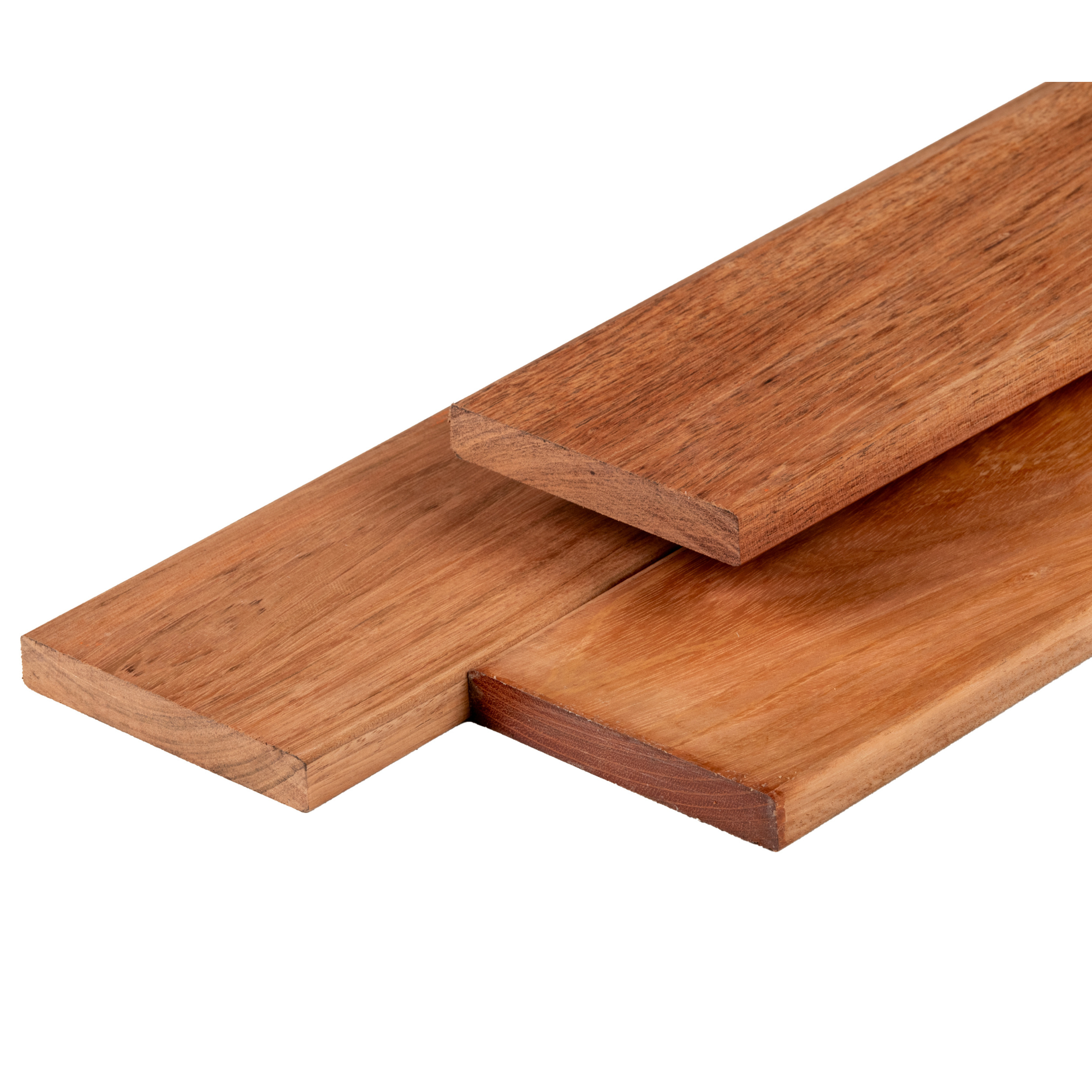 Terrassendiele Jatoba 2,1 x 14,5 x 215 cm gehobelt - Dauerhaftigkeitsklasse 1