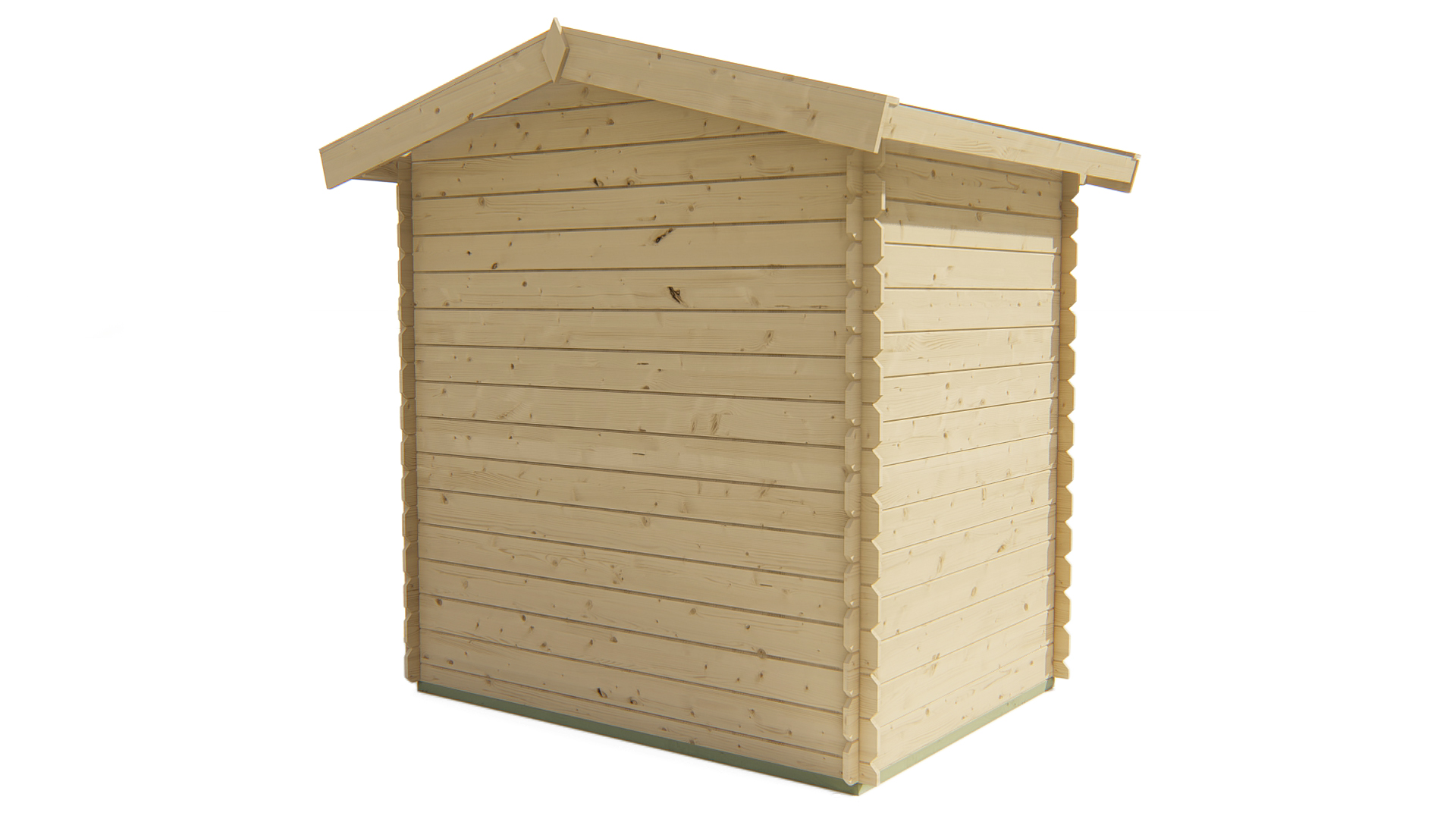 Blokhut - Tuinhuis Irina | 19 mm | vuren grijs geïmpregneerd Blokhut - Tuinhuis Irina | 19 mm | vuren grijs geïmpregneerd