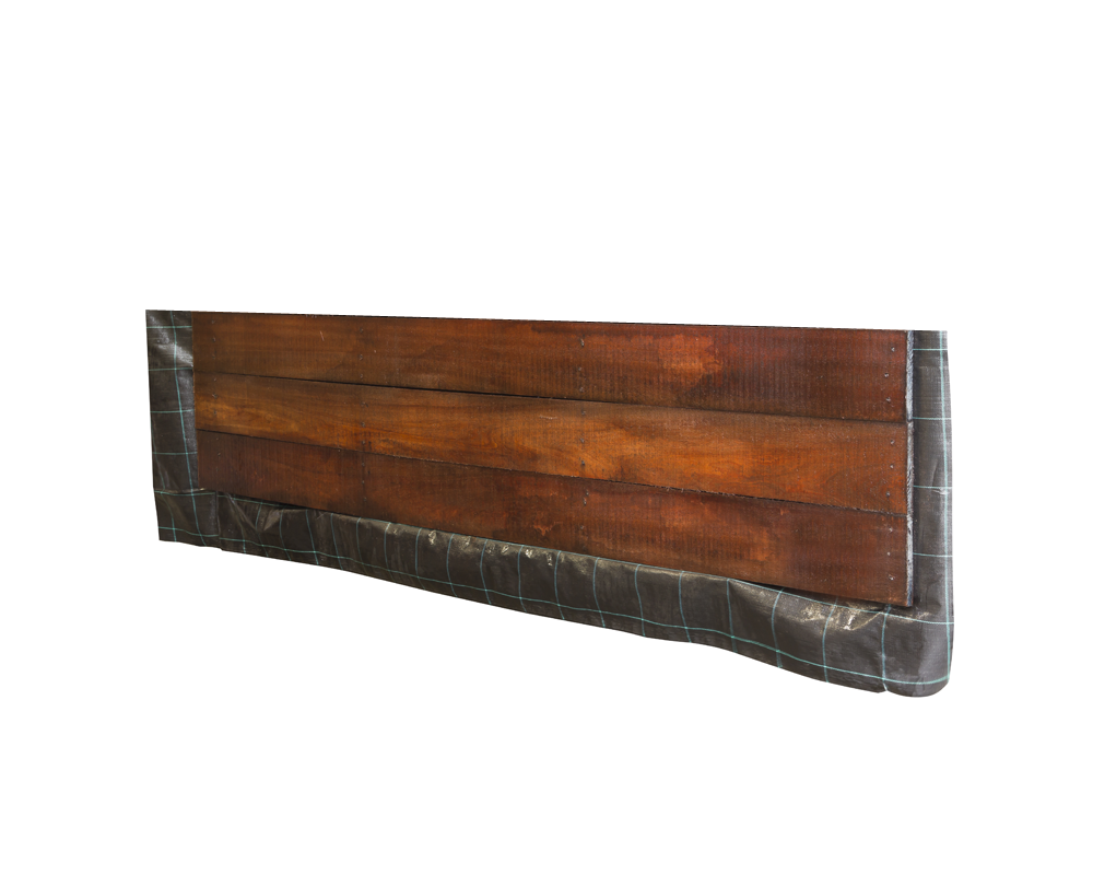 Angelim vermelho hardwood sheet pile panel 120,0 x 2,0 x 200 cm fine sawn