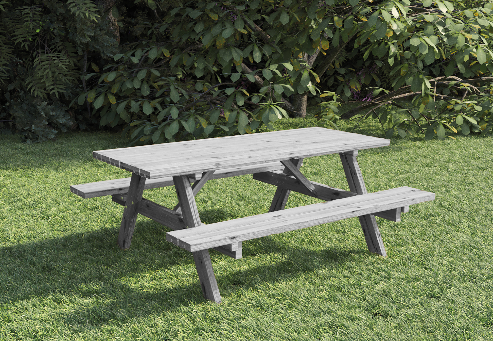 Picnic table basic | spruce | grey impregnated | 180cm